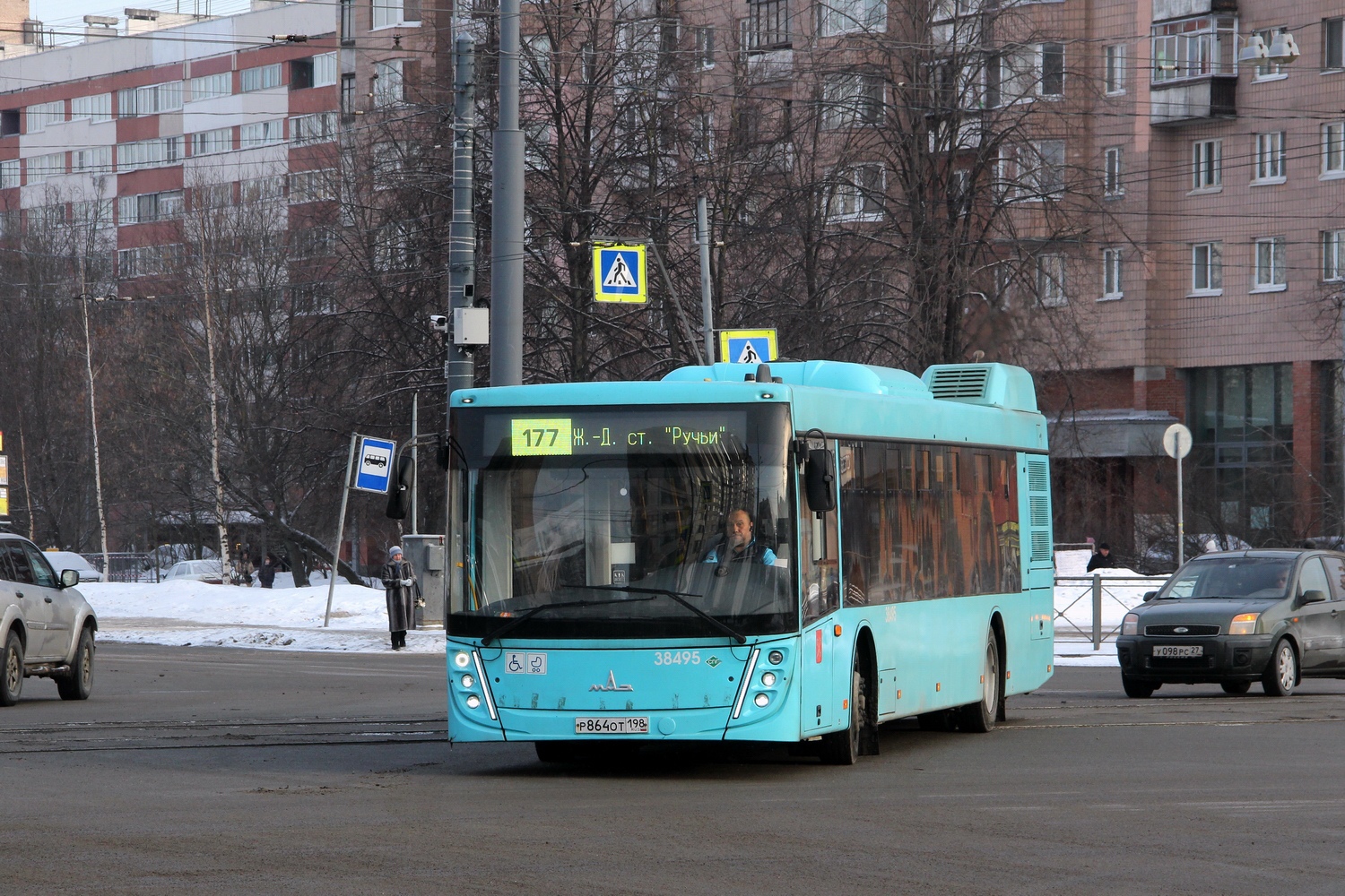 Санкт-Петербург, МАЗ-203.947 № 38495