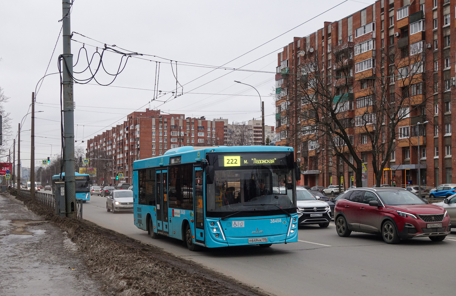 Saint Petersburg, MAZ-206.947 # 38458