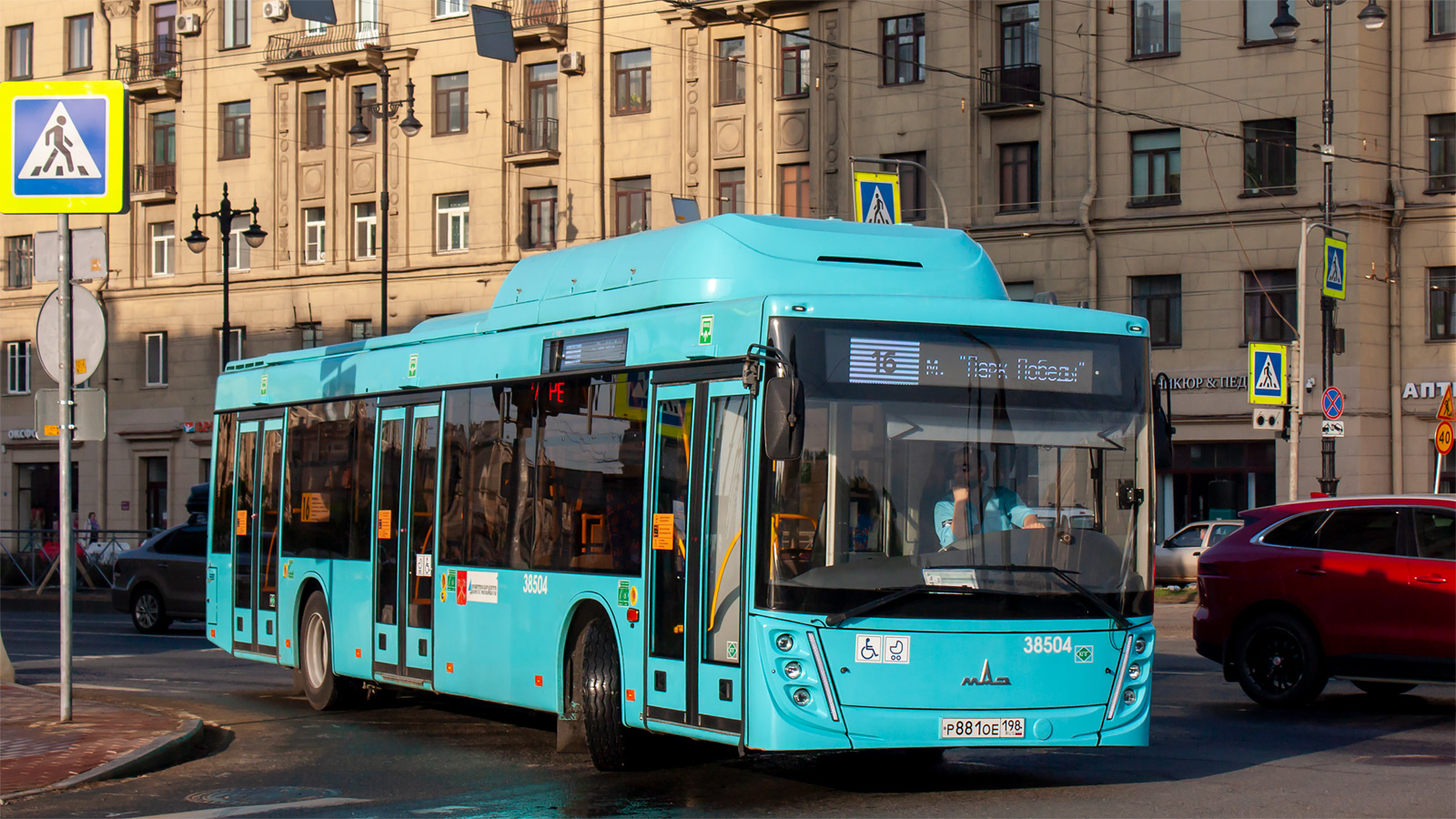 Санкт-Петербург, МАЗ-203.948 № 38504