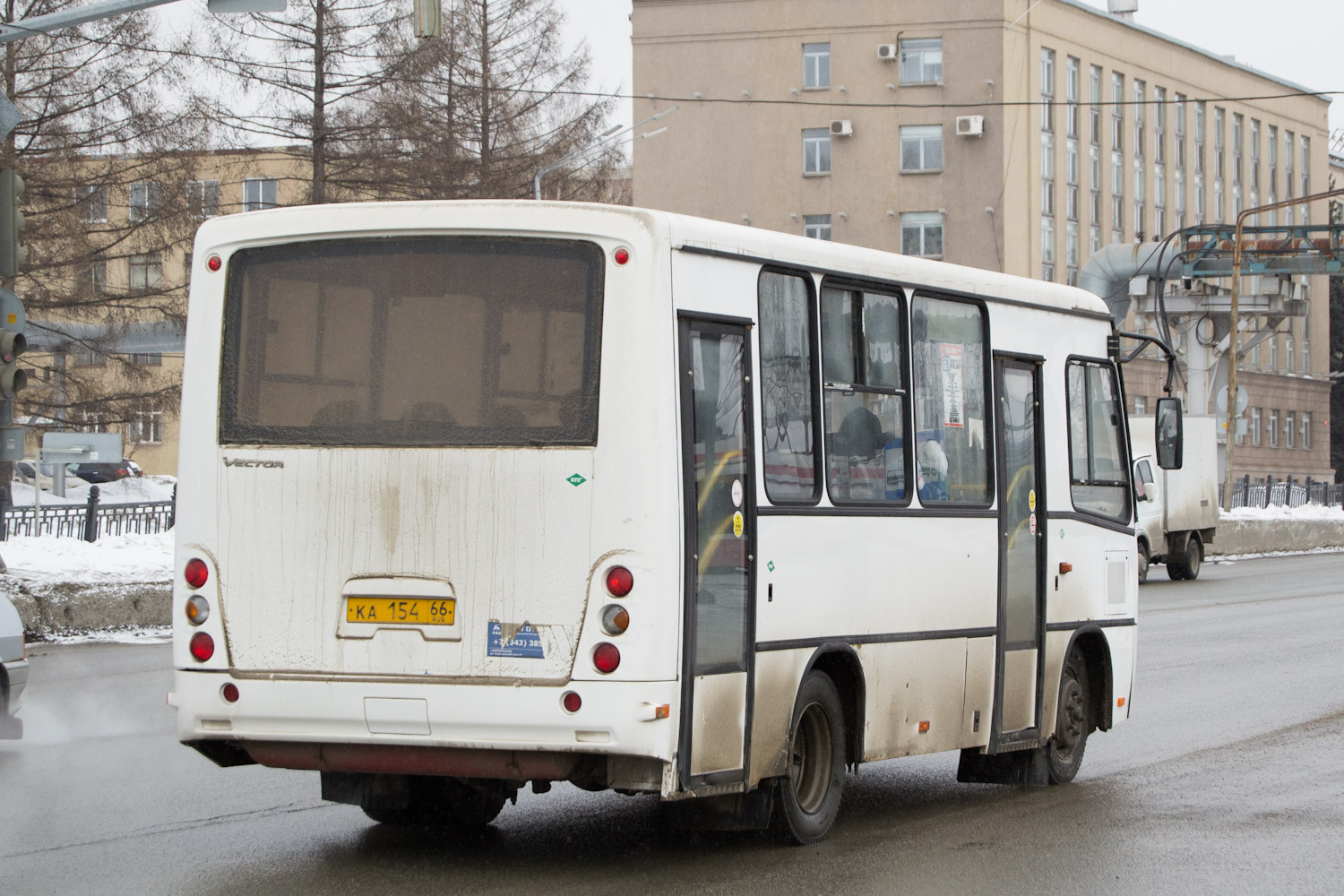 Свердловская область, ПАЗ-320302-08 "Вектор" № КА 154 66
