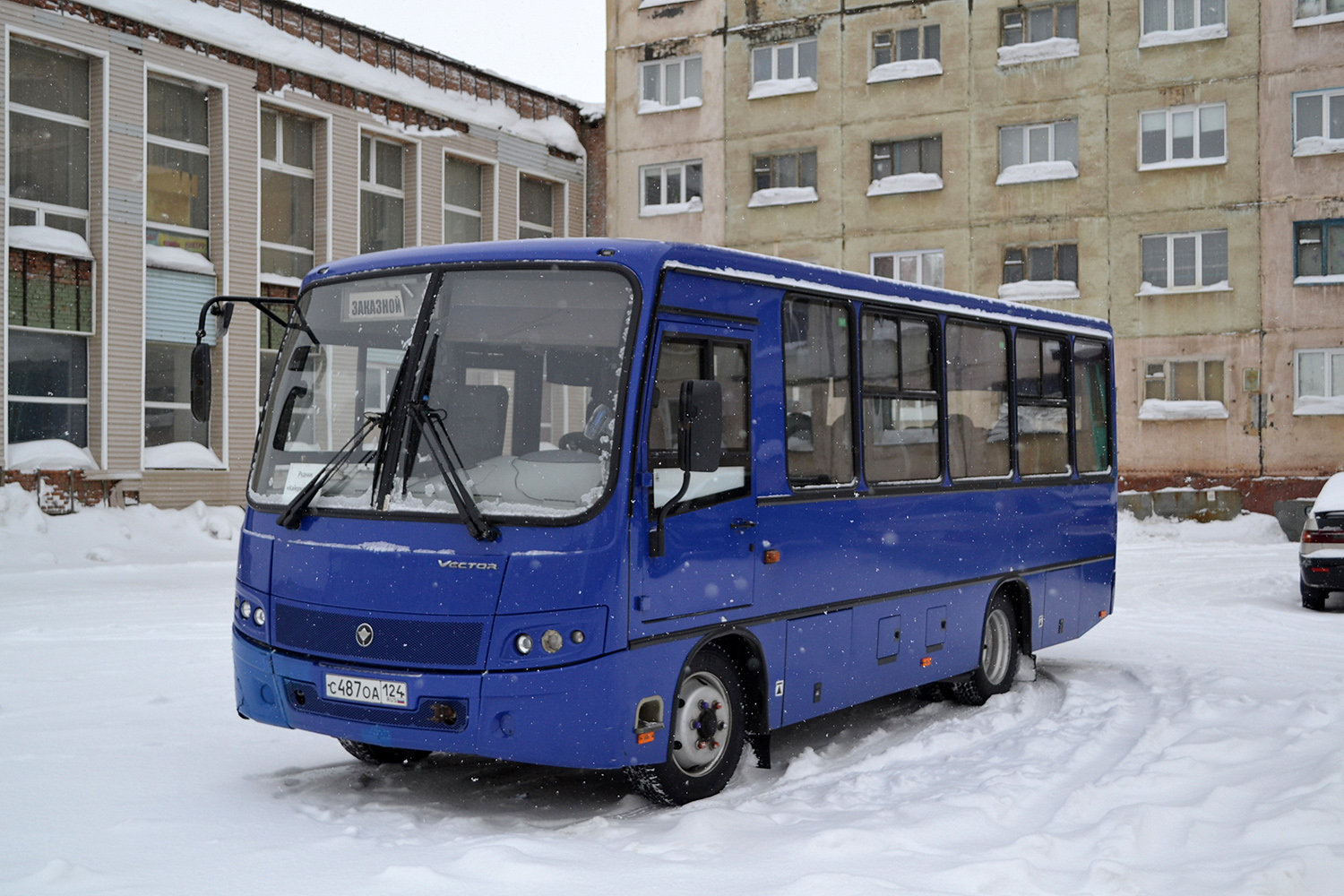 Красноярский край, ПАЗ-320402-05 "Вектор" № С 487 ОА 124