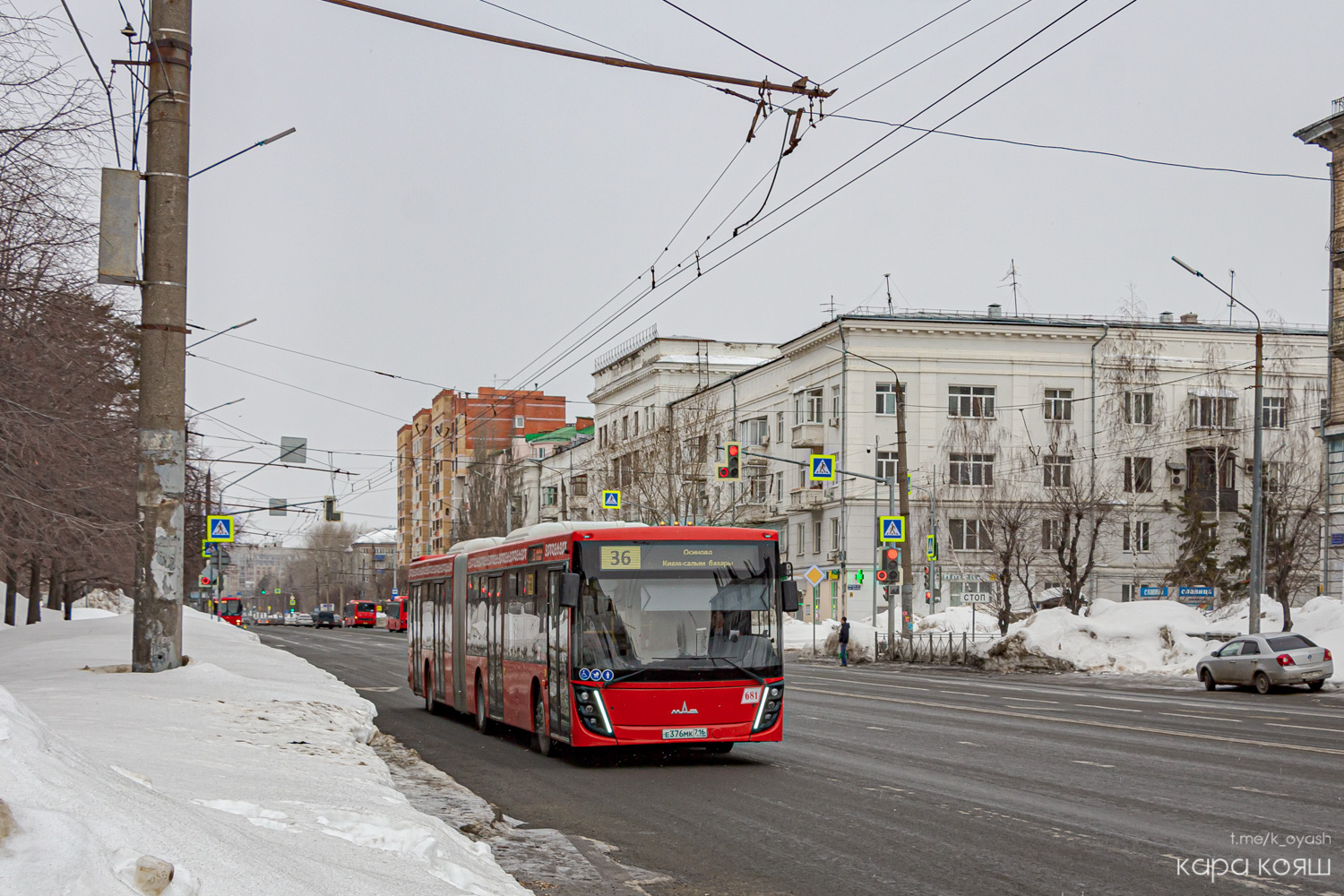 Татарстан, МАЗ-216.047 № 681