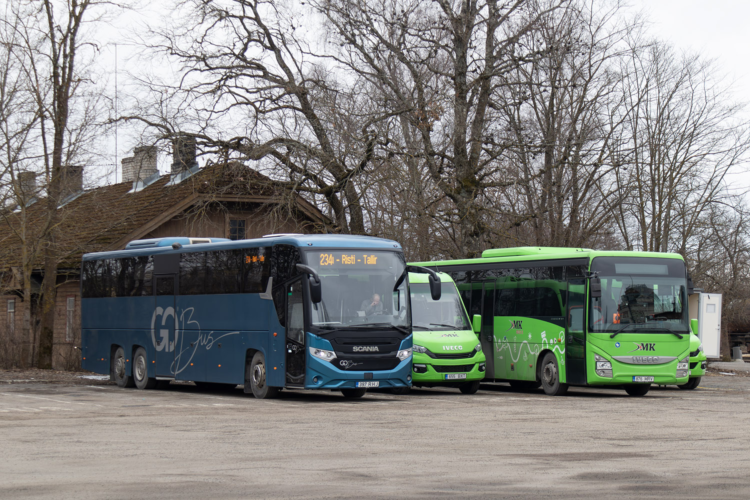 Эстония, Scania Interlink HD № 397 RHJ