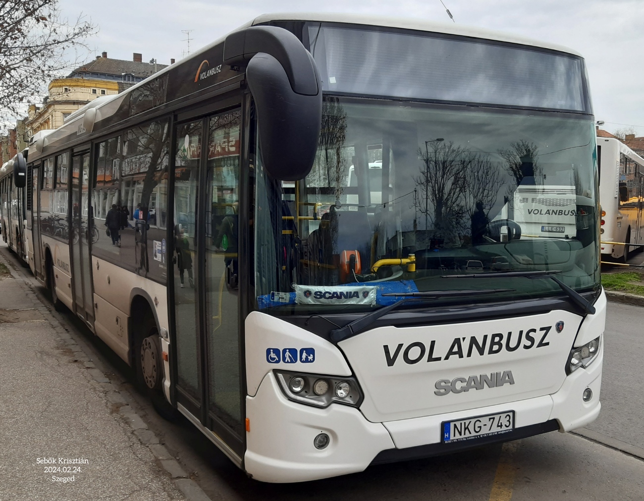 Венгрия, Scania Citywide LF № NKG-743