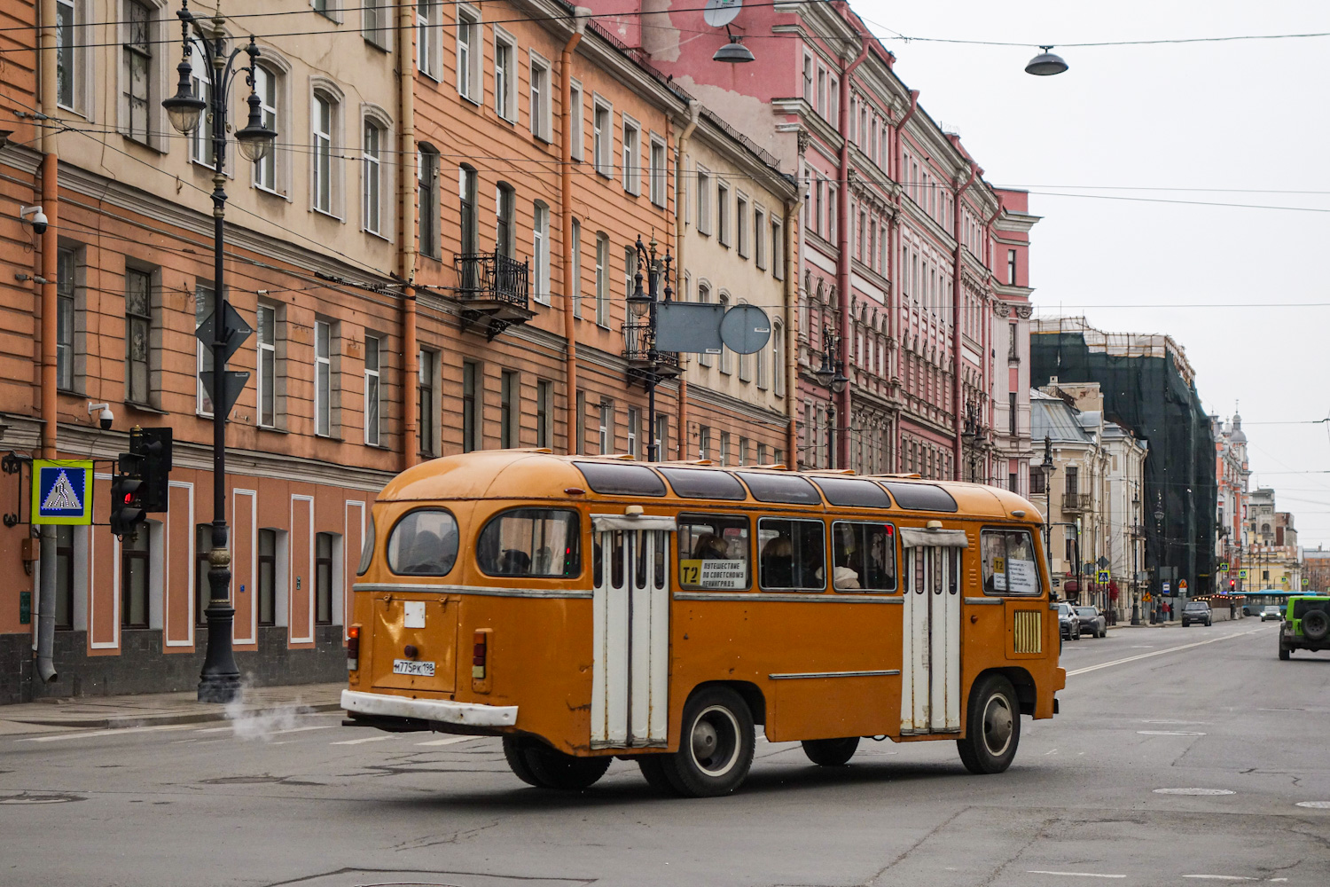 Санкт-Петербург, ПАЗ-672М № М 775 РК 198