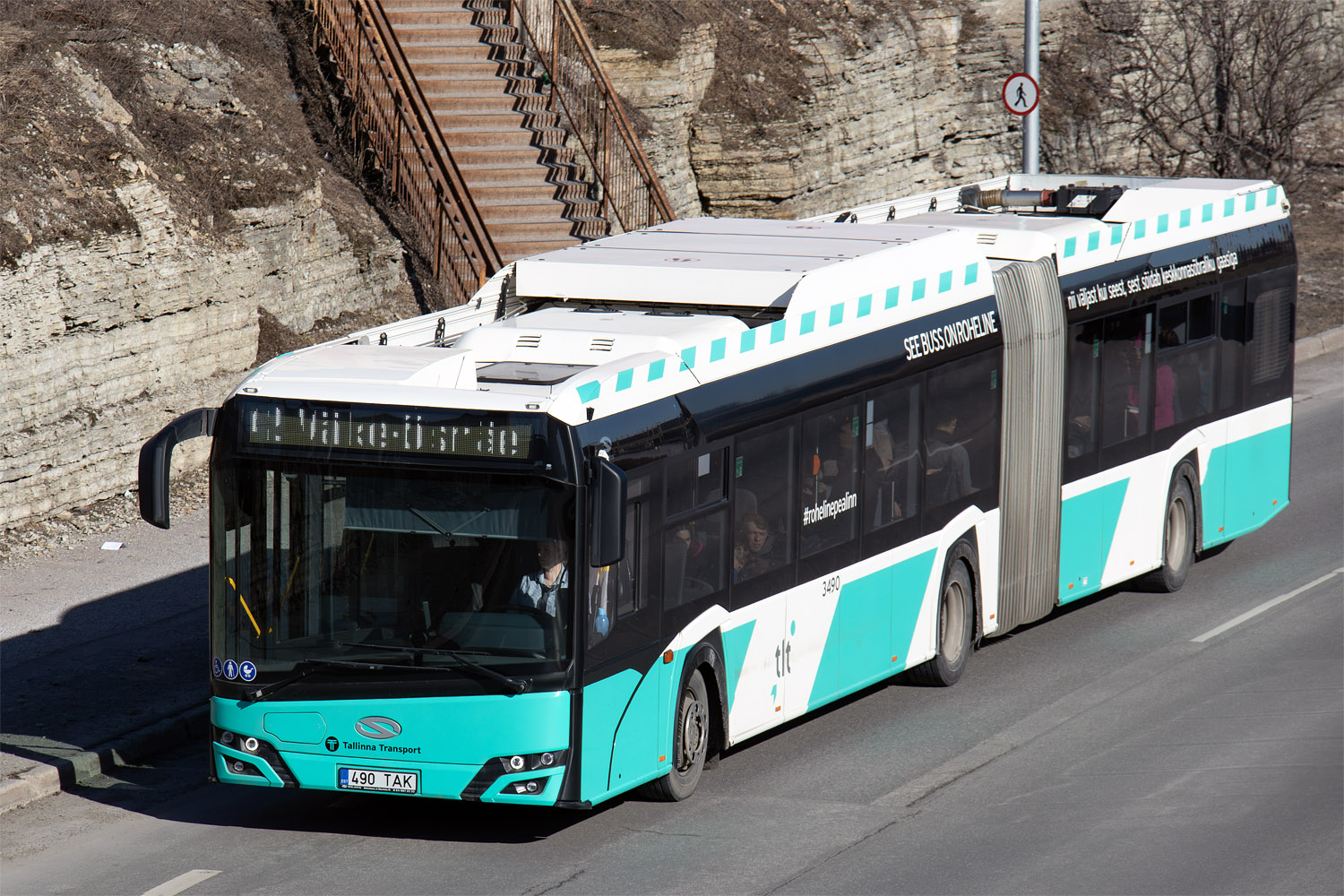 Эстония, Solaris Urbino IV 18 CNG № 3490