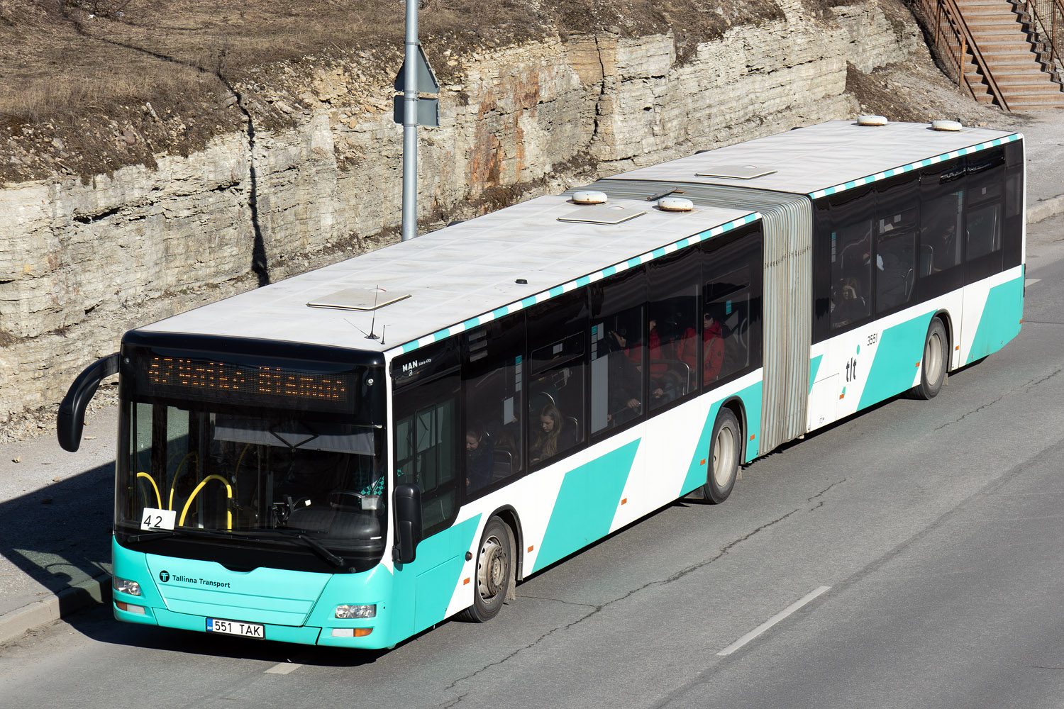 Эстония, MAN A40 Lion's City GL NG323 № 3551