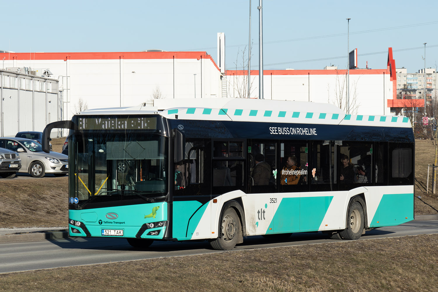 Эстония, Solaris Urbino IV 12 CNG № 3521