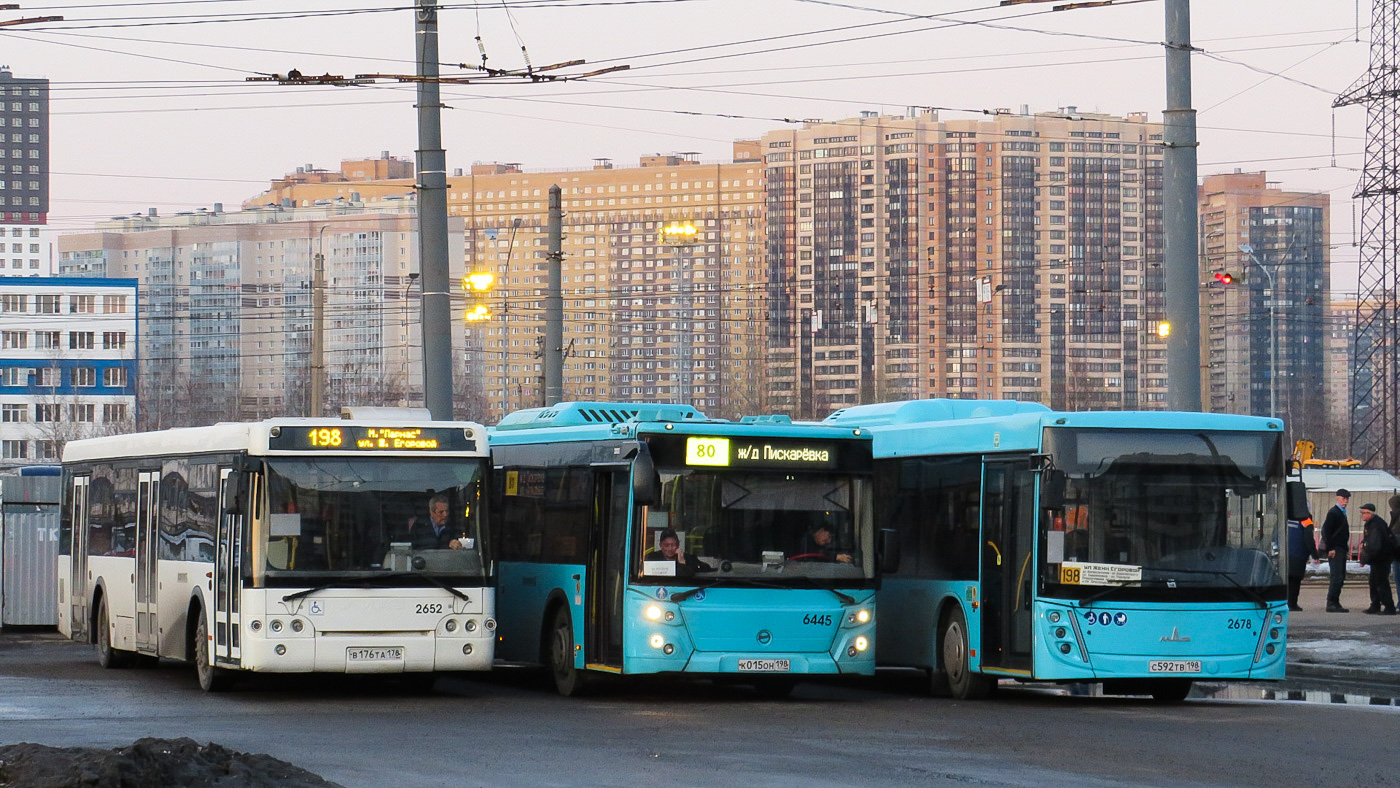 Санкт-Петербург, ЛиАЗ-5292.60 № 2652
