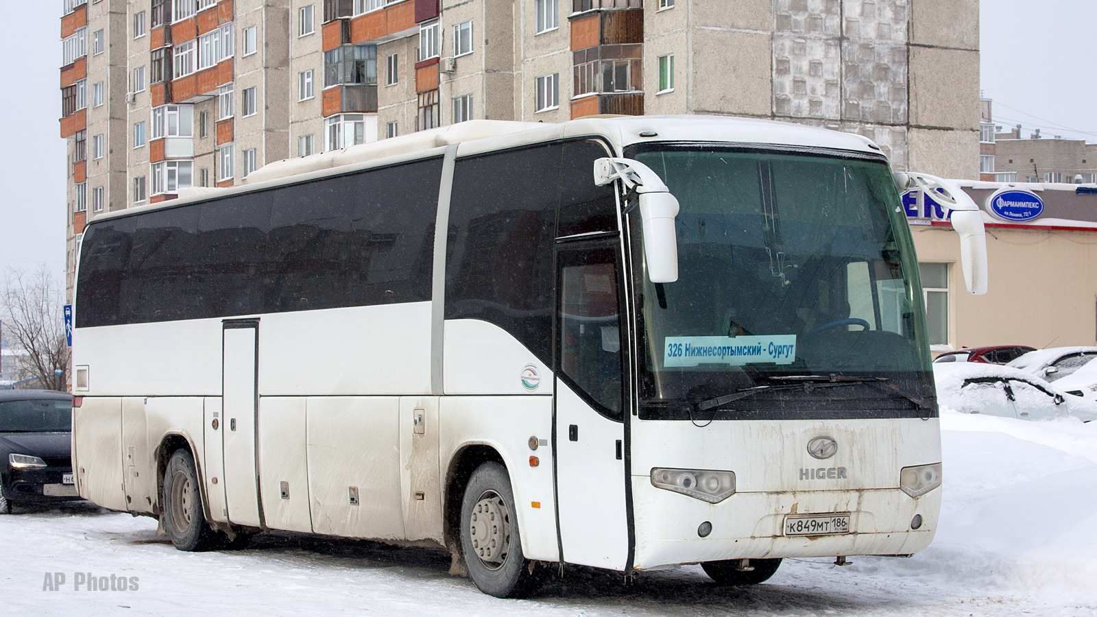 Ханты-Мансийский АО, Higer KLQ6129Q № К 849 МТ 186