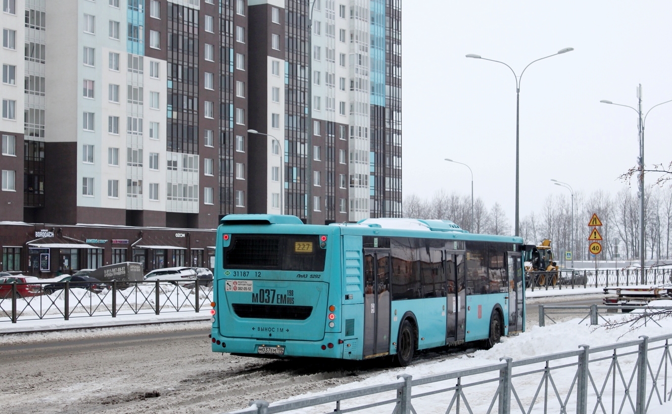 Санкт-Петербург, ЛиАЗ-5292.67 (LNG) № 31187