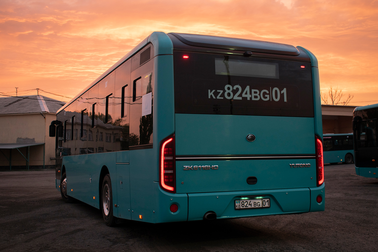 Карагандинская область, Yutong ZK6116HG (QazTehna) № 824 BG 01