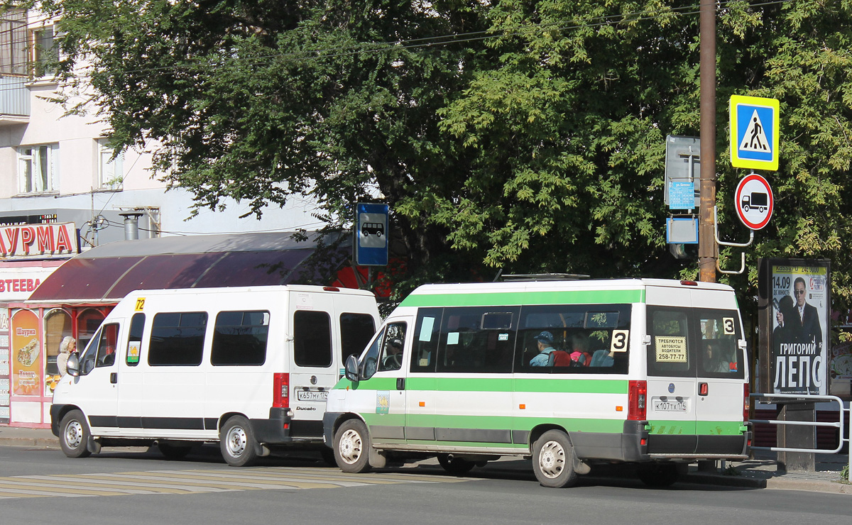 Челябинская область, FIAT Ducato 244 CSMMC-RLL, -RTL № К 107 ТХ 174 Челябинская область, FIAT Ducato 244 CSMMC-RLL, -RTL № К 107 ТХ 174