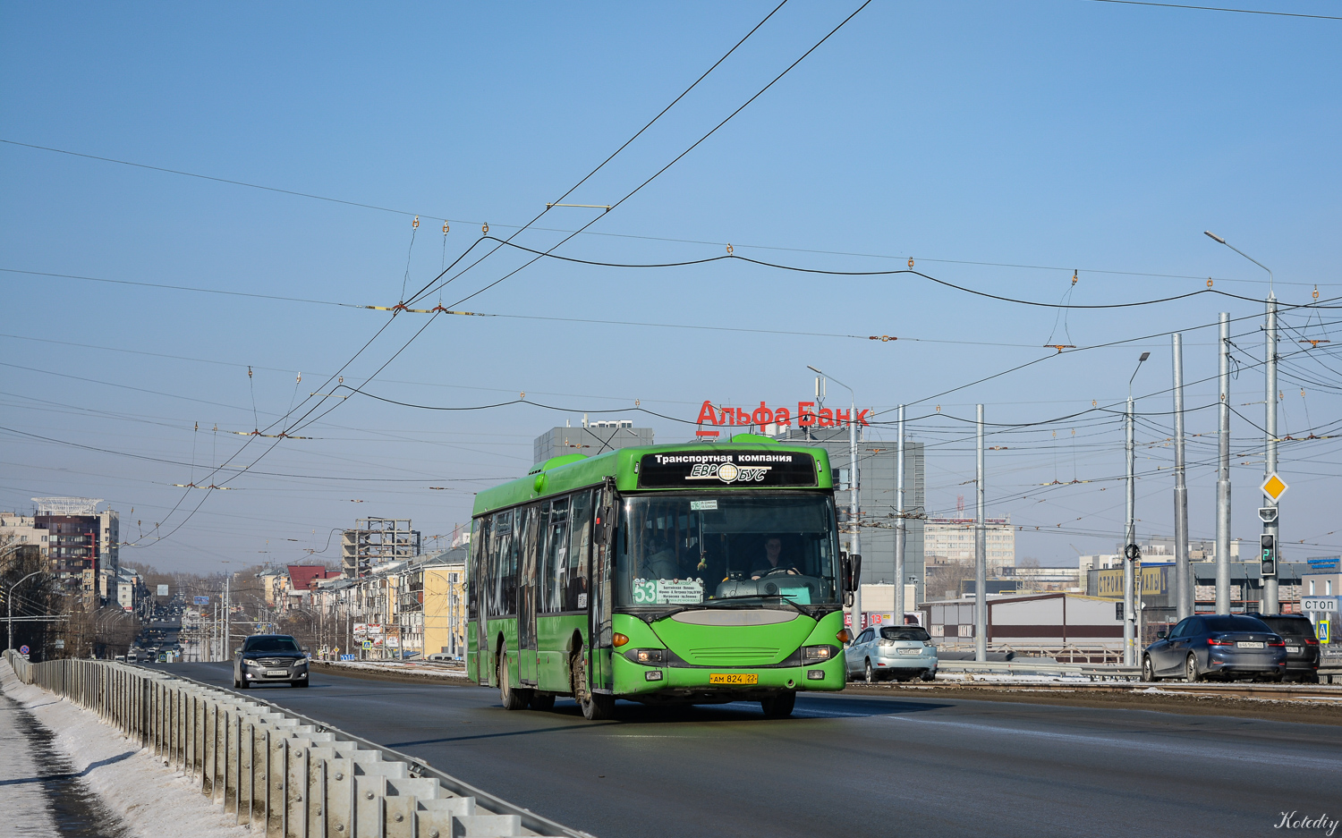 Алтайский край, Scania OmniLink I № АМ 824 22