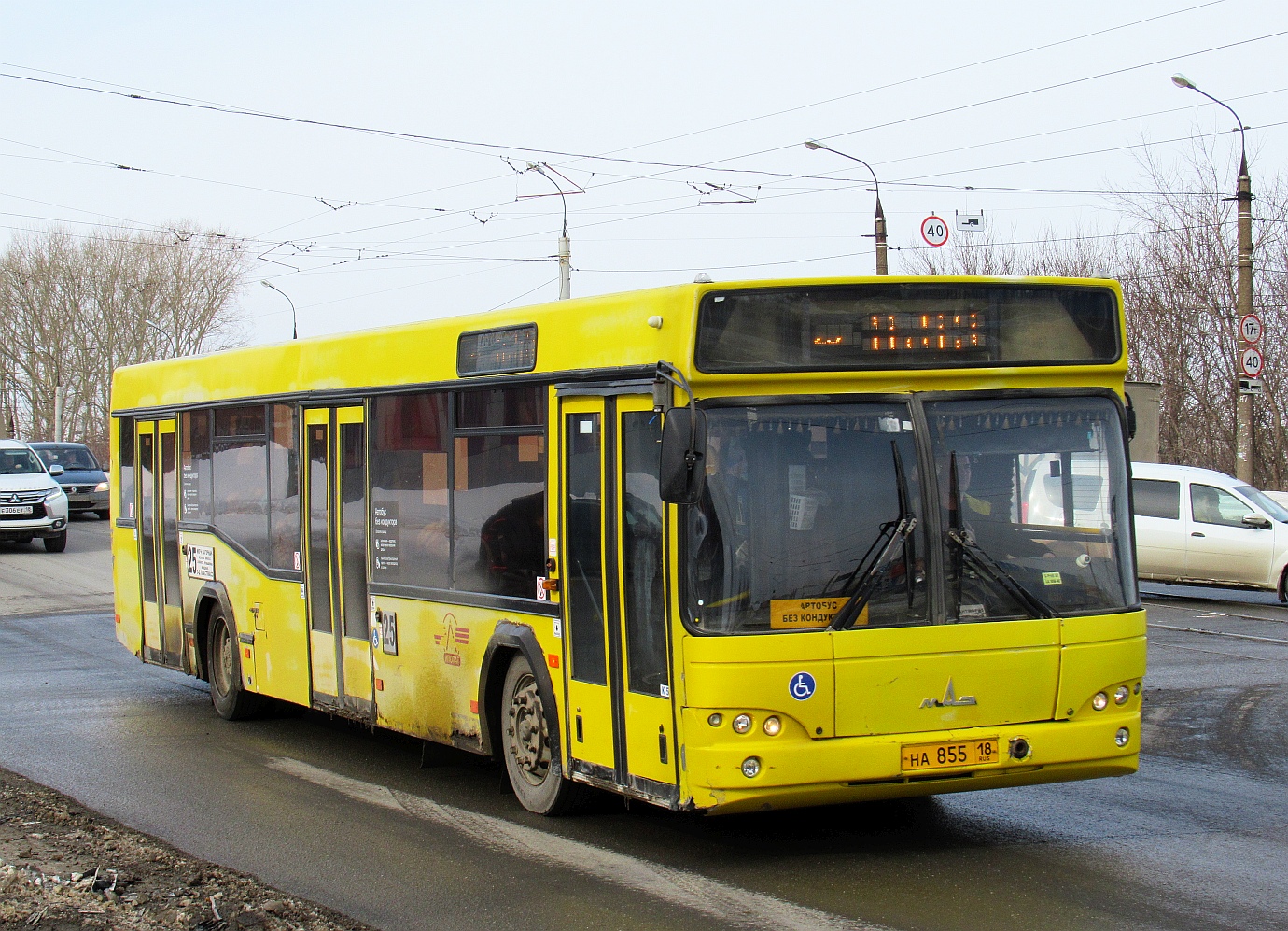 Удмуртия, МАЗ-103.465 № НА 855 18