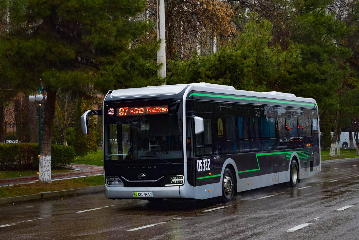 Узбекистан, Yutong ZK6126BEVG № 05322