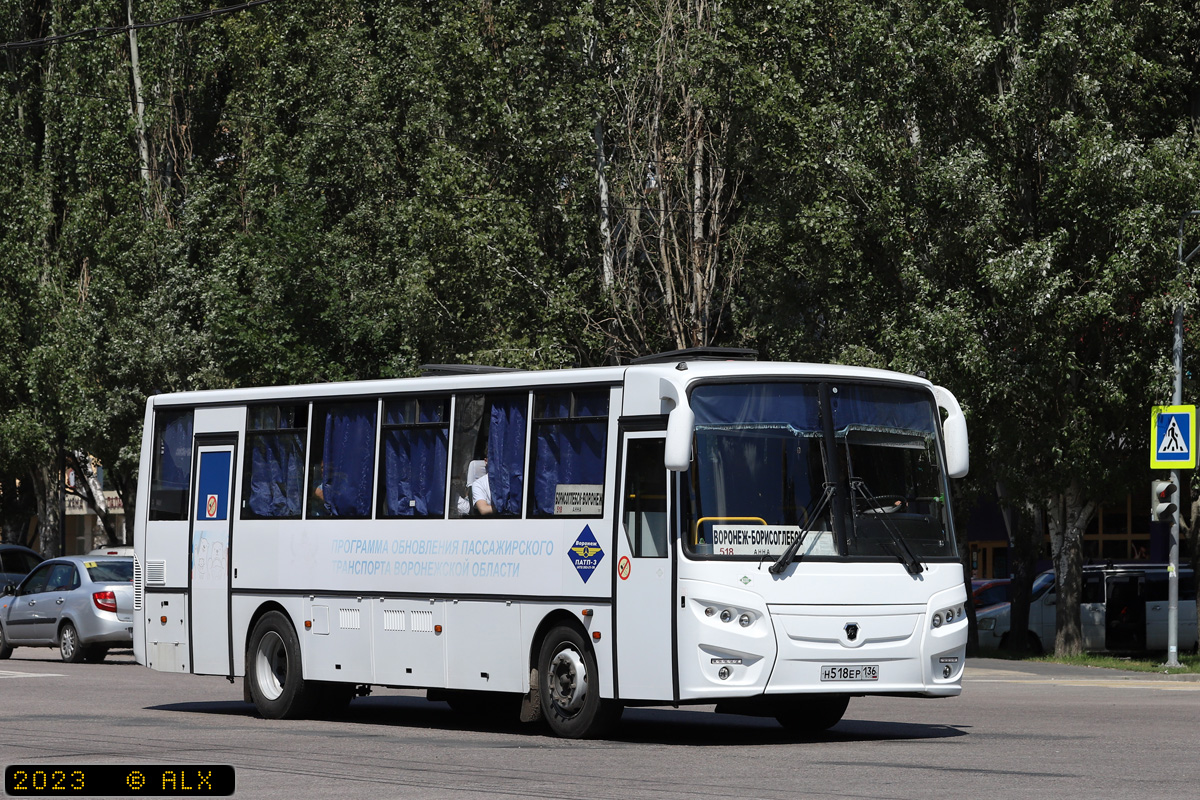 Воронежская область, КАвЗ-4238-81 № Н 518 ЕР 136