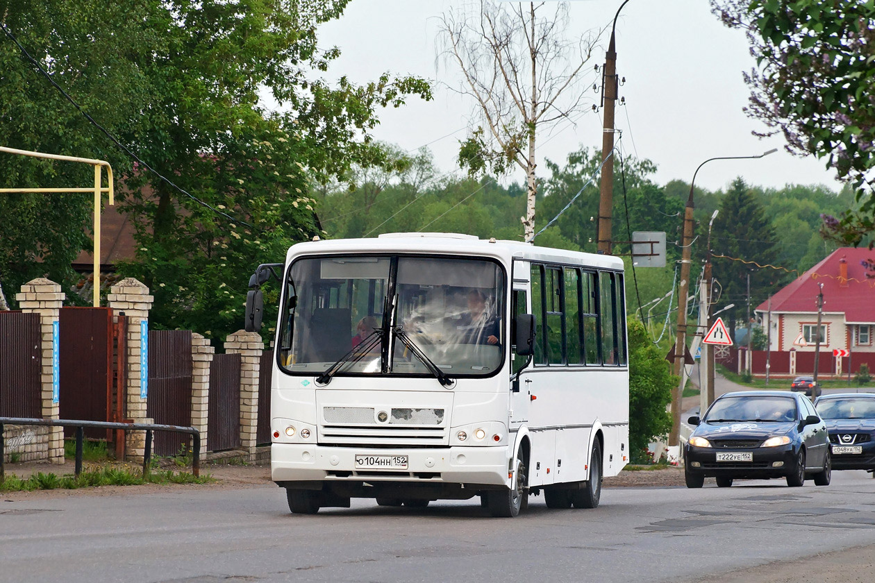 Нижегородская область, ПАЗ-320412-14 № О 104 НН 152