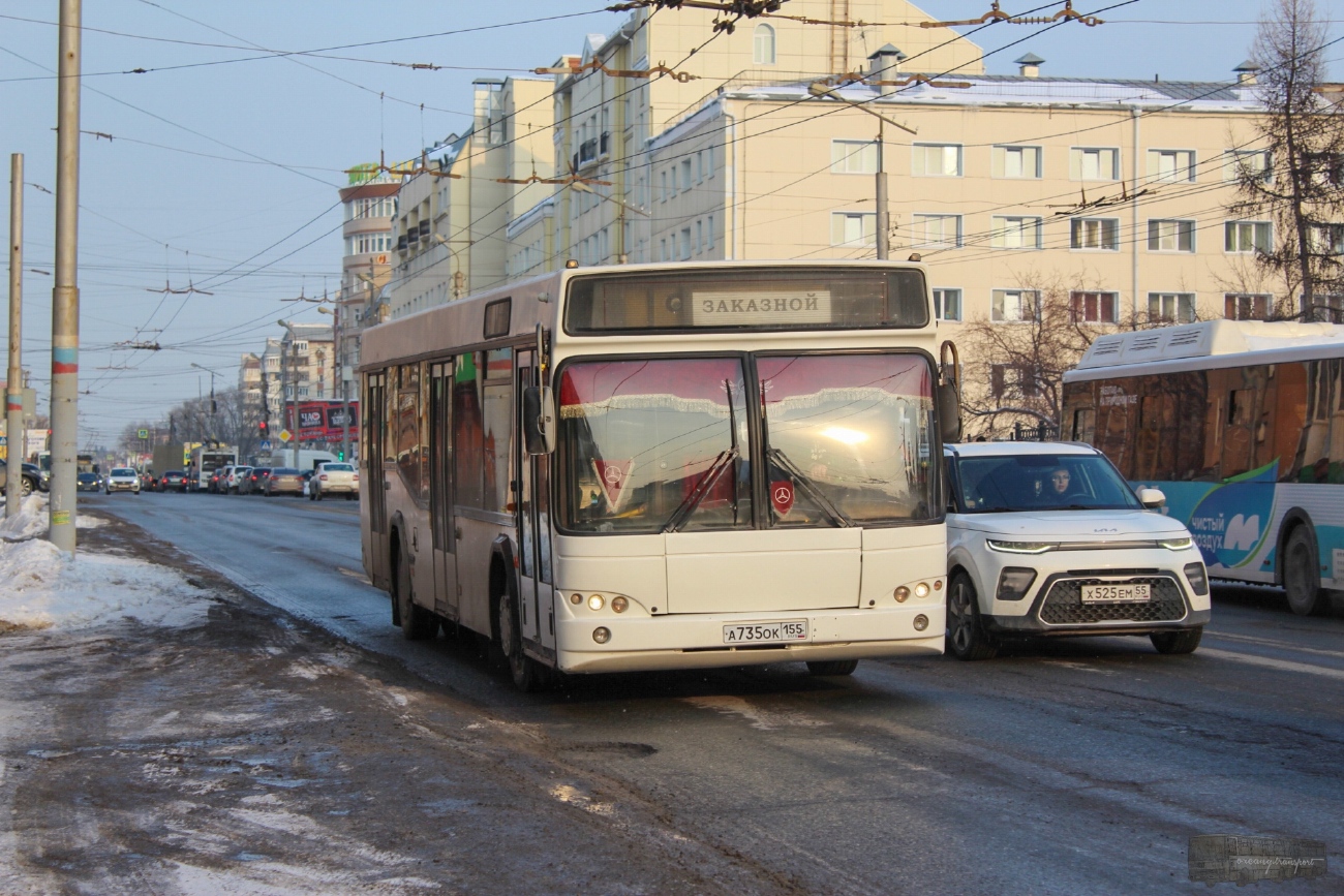 Омская область, МАЗ-103.465 № А 735 ОК 155