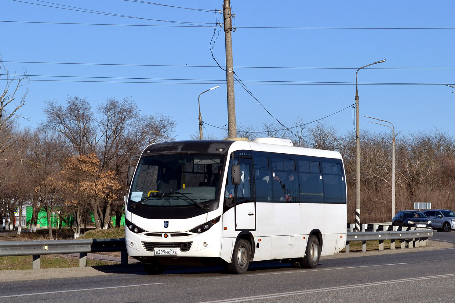 Ставропольский край, Marcopolo Bravis 3297-20-01 № В 299 МК 126