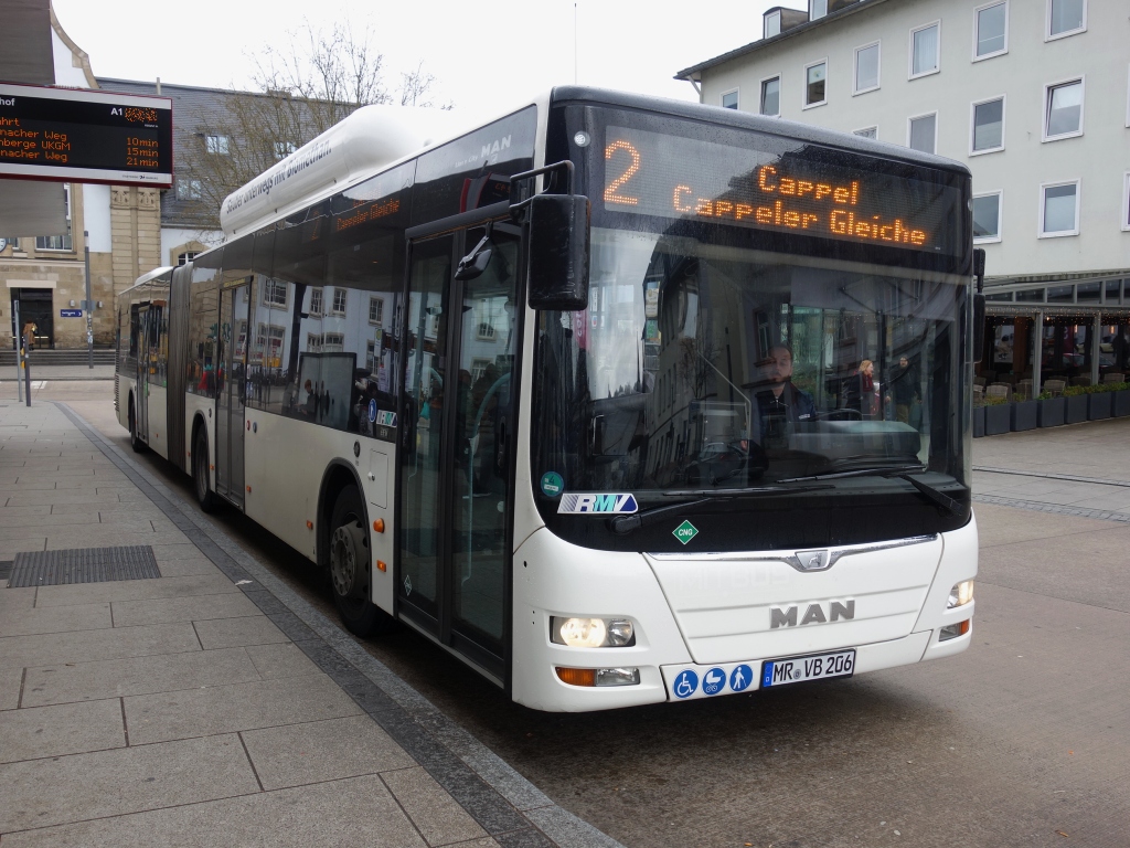 Гессен, MAN A23 Lion's City G NG313 CNG № 206