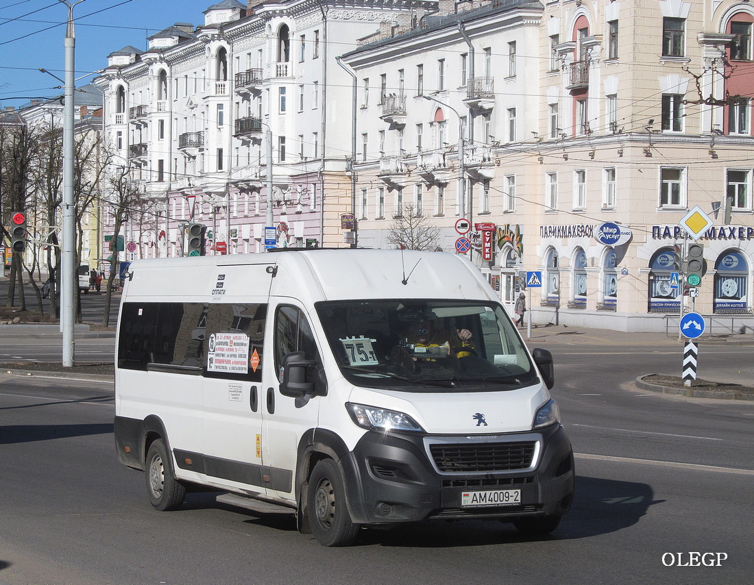 Витебская область, Peugeot Boxer № АМ 4009-2