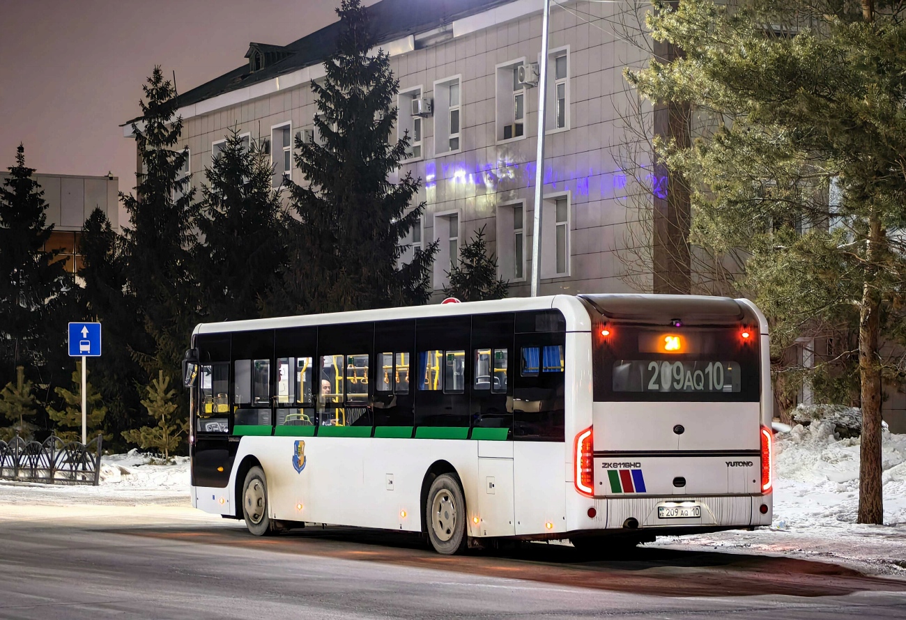 Костанайская область, Yutong ZK6116HG (QazTehna) № 209 AQ 10