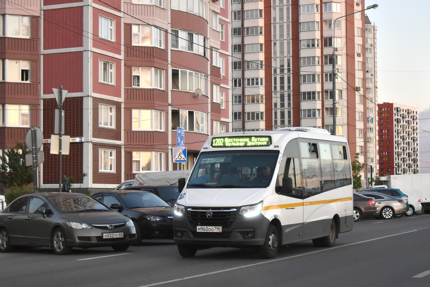Московская область, ГАЗ-A68R52 City № М 960 ОО 790