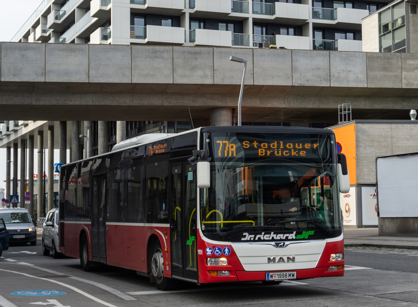 Австрия, MAN A21 Lion's City NL323 № 1151