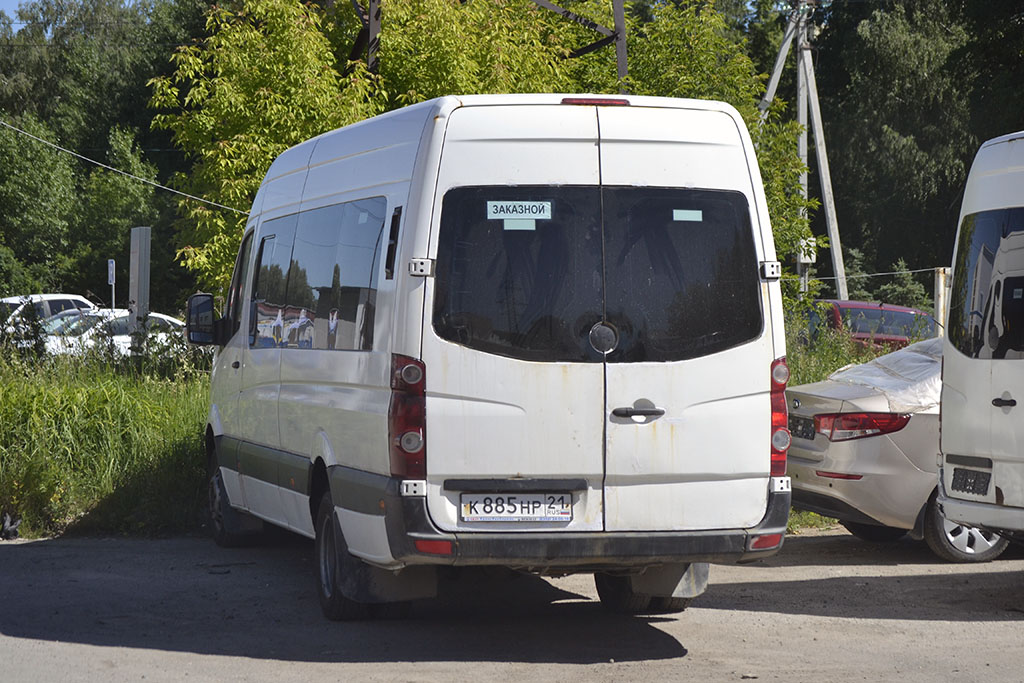 Чувашия, БТД-2219 (Volkswagen Crafter) № К 885 НР 21