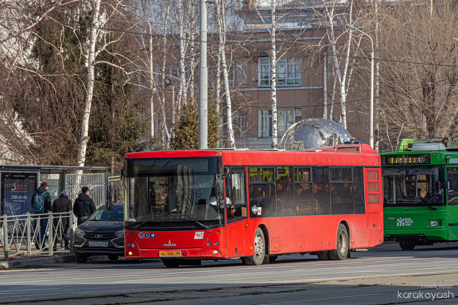 Татарстан, МАЗ-203.069 № 962 Татарстан, МАЗ-203.069 № 962