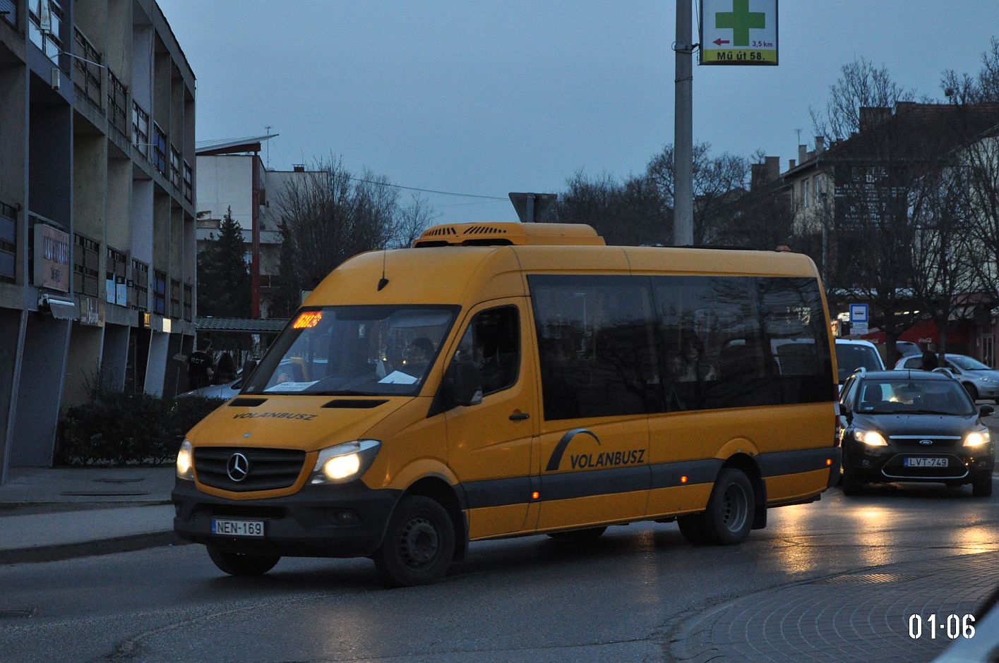 Węgry, KF Minibus Sprinter City Nr NEN-169