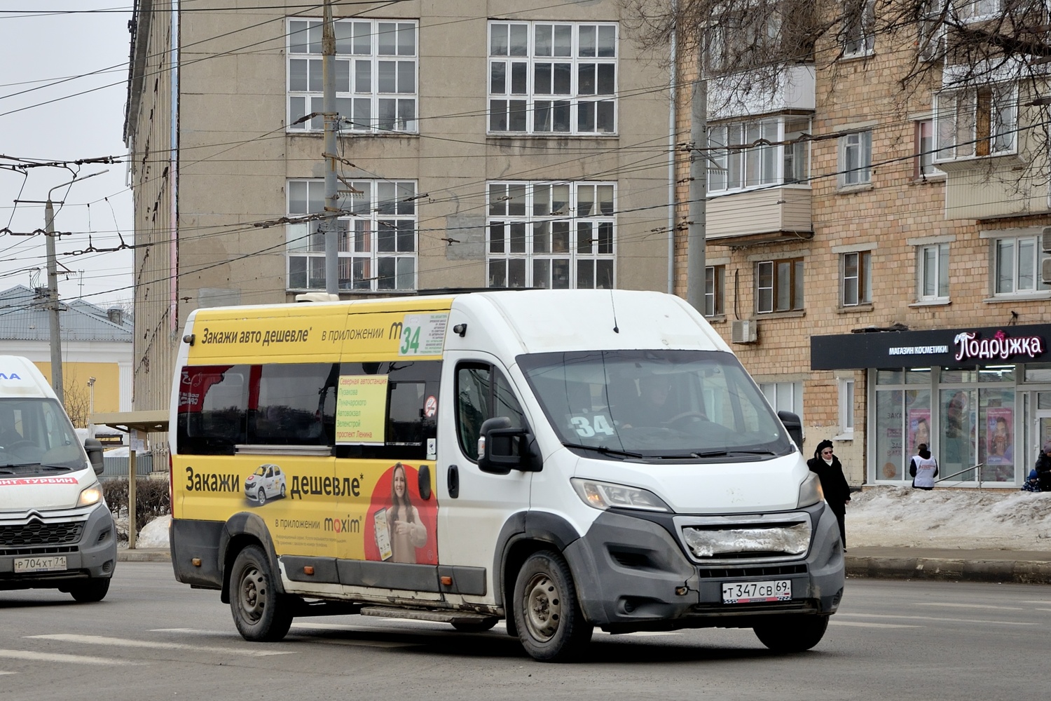 Тульская область, Автодом-21080* (Peugeot Boxer) № Т 347 СВ 69 Тульская область, Автодом-21080* (Peugeot Boxer) № Т 347 СВ 69