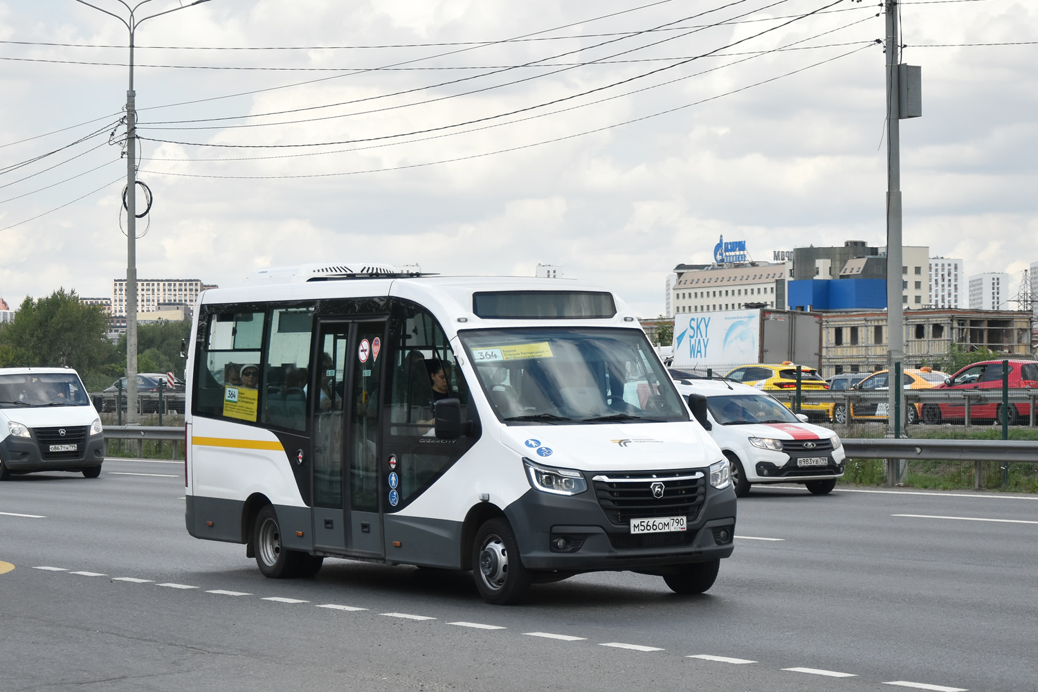 Московская область, ГАЗ-A68R52 City № М 566 ОМ 790