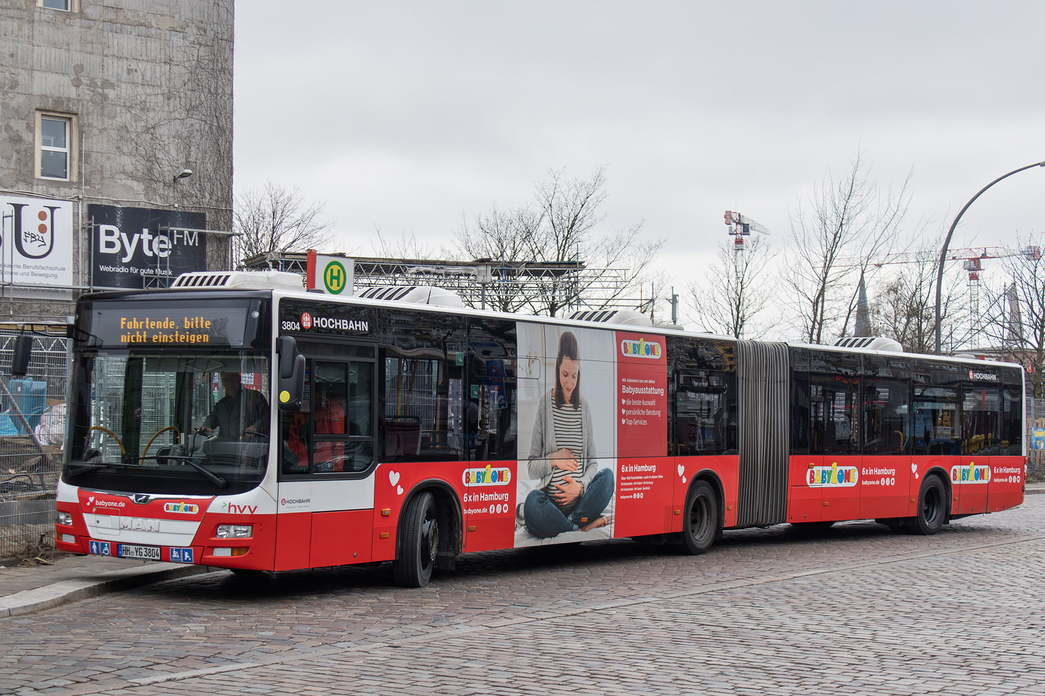 Гамбург, MAN A40 Lion's City GL NG323 № 3804