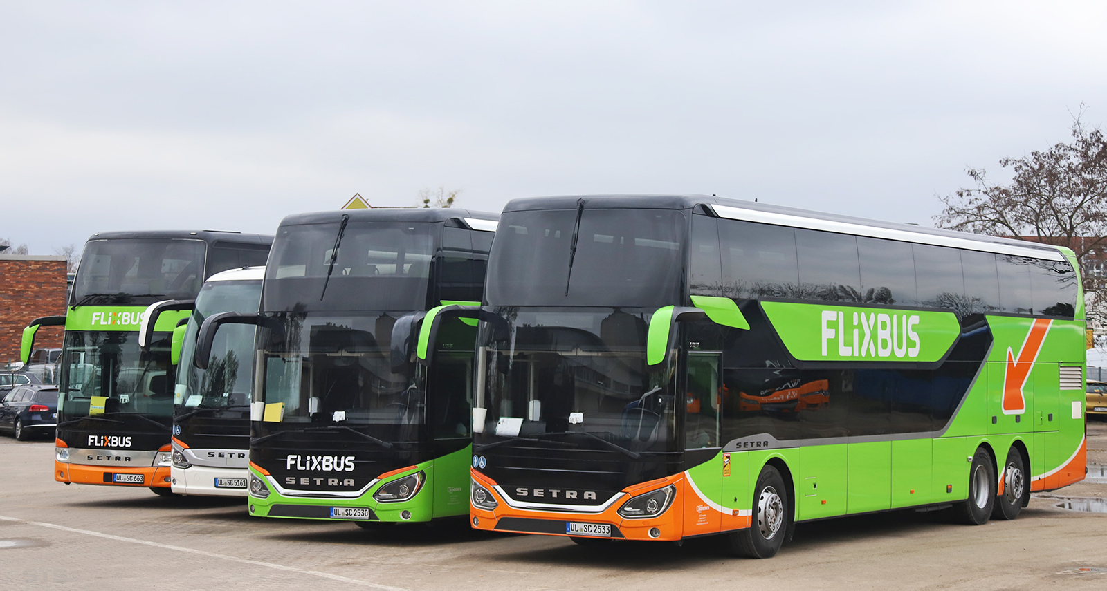 Баден-Вюртемберг, Setra S531DT № UL-SC 2533