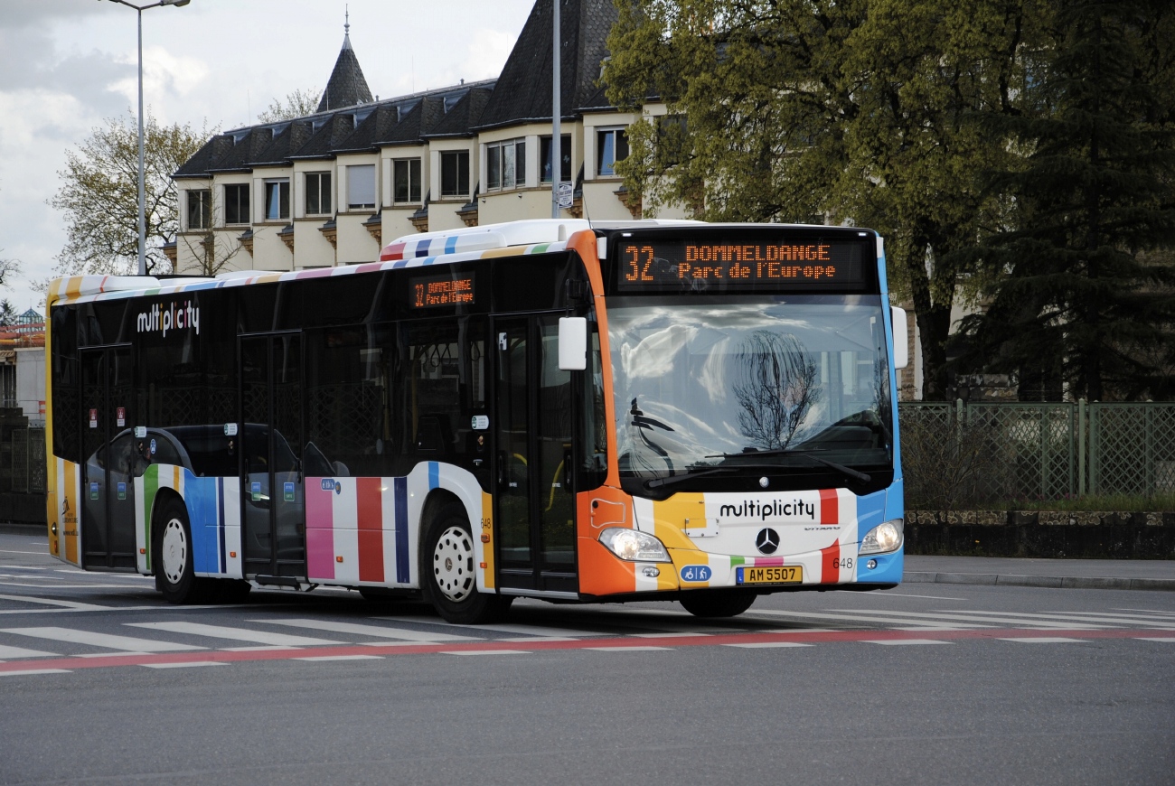 Люксембург, Mercedes-Benz Citaro C2 № 648