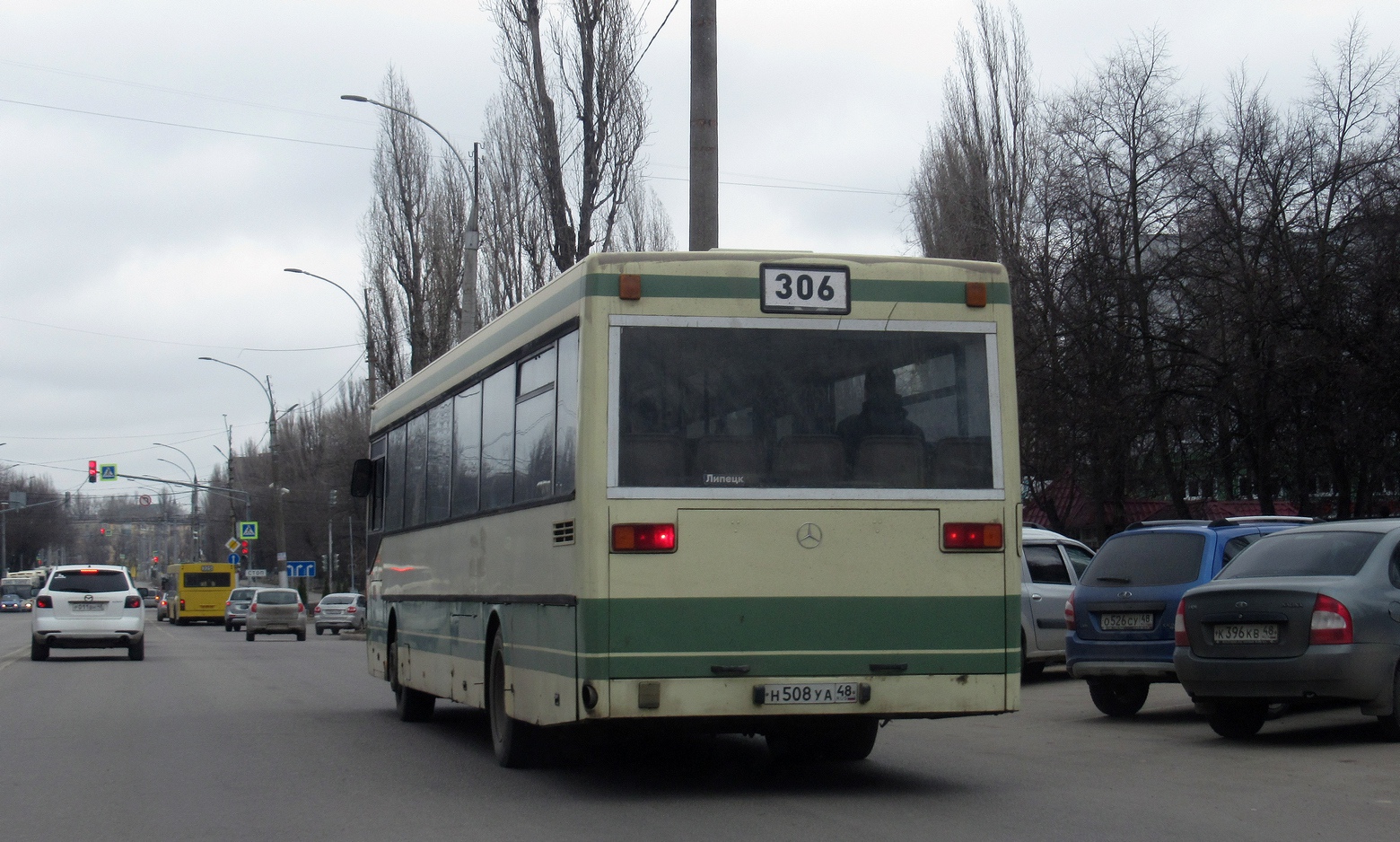 Липецкая область, Mercedes-Benz O405 № Н 508 УА 48