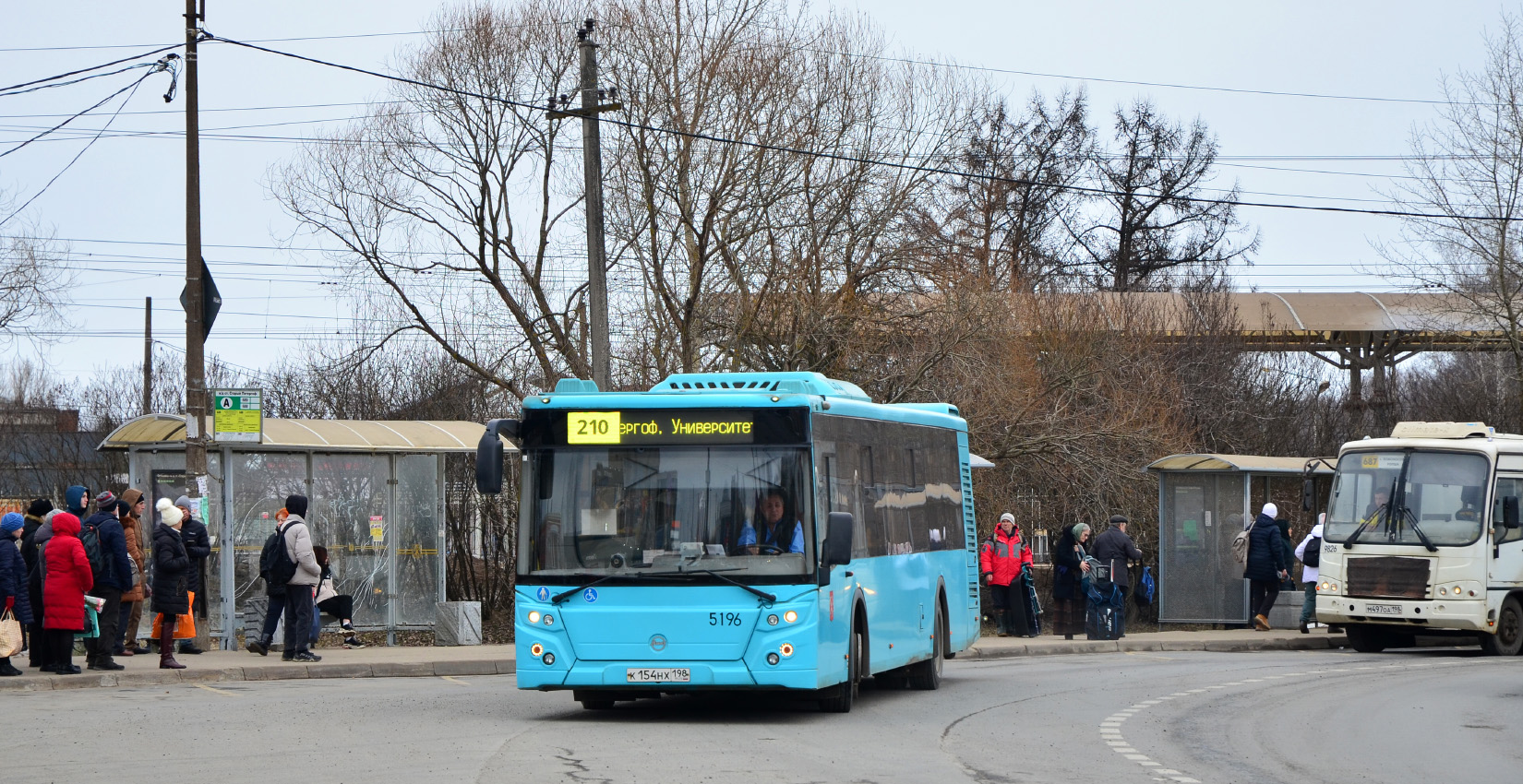 Санкт-Петербург, ЛиАЗ-5292.65 № 5196