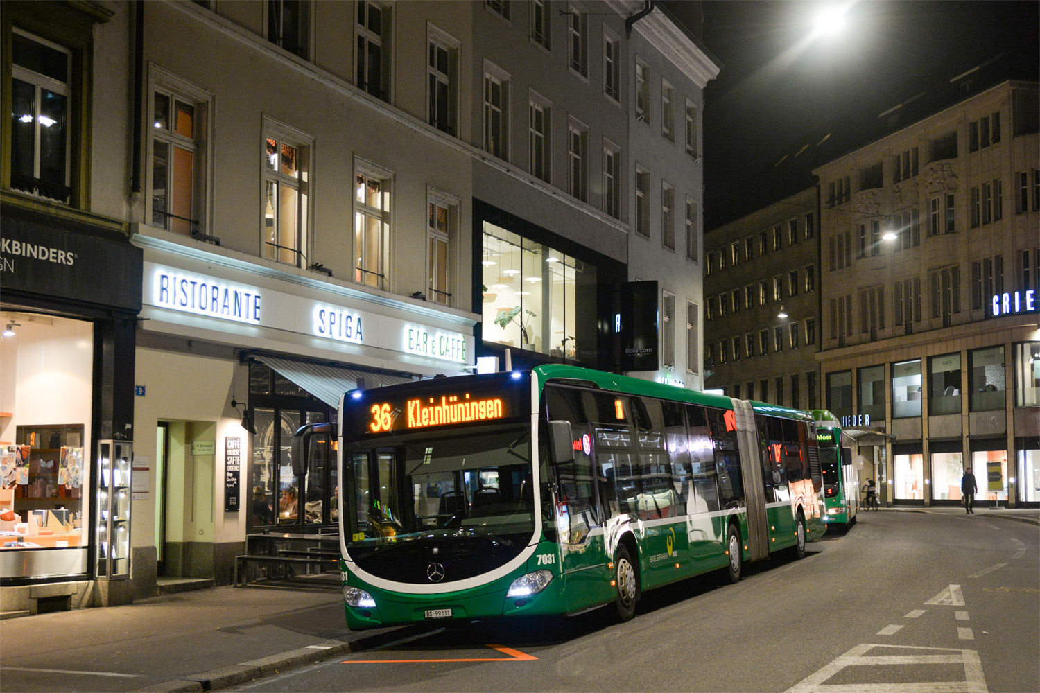 Швейцария, Mercedes-Benz Citaro C2 G № 7031