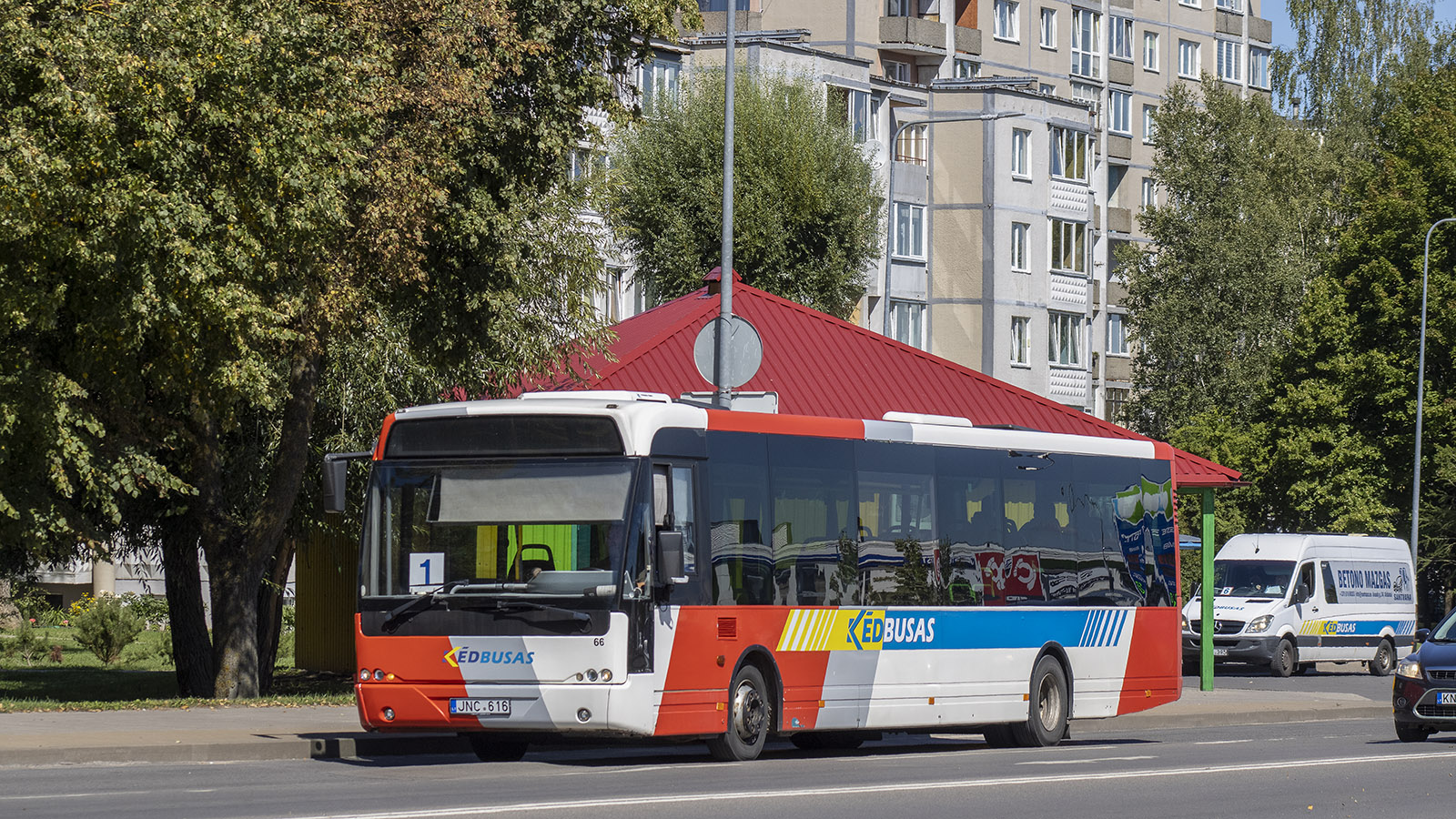 Литва, Berkhof Ambassador 200 № 66
