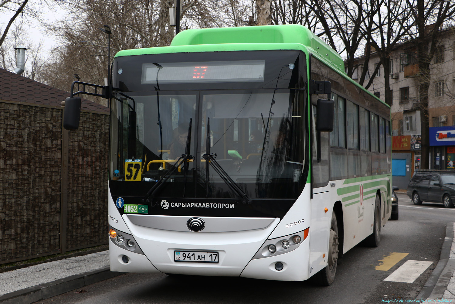 Шымкент, Yutong ZK6108HGH (СарыаркаАвтоПром) № 4052