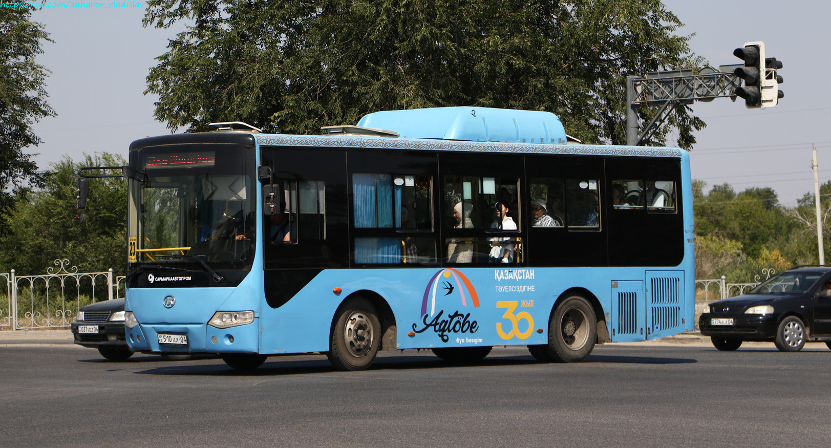 Актюбинская область, Ankai HFF6850HGQ4 (СарыаркаАвтоПром) № 510 AX 04