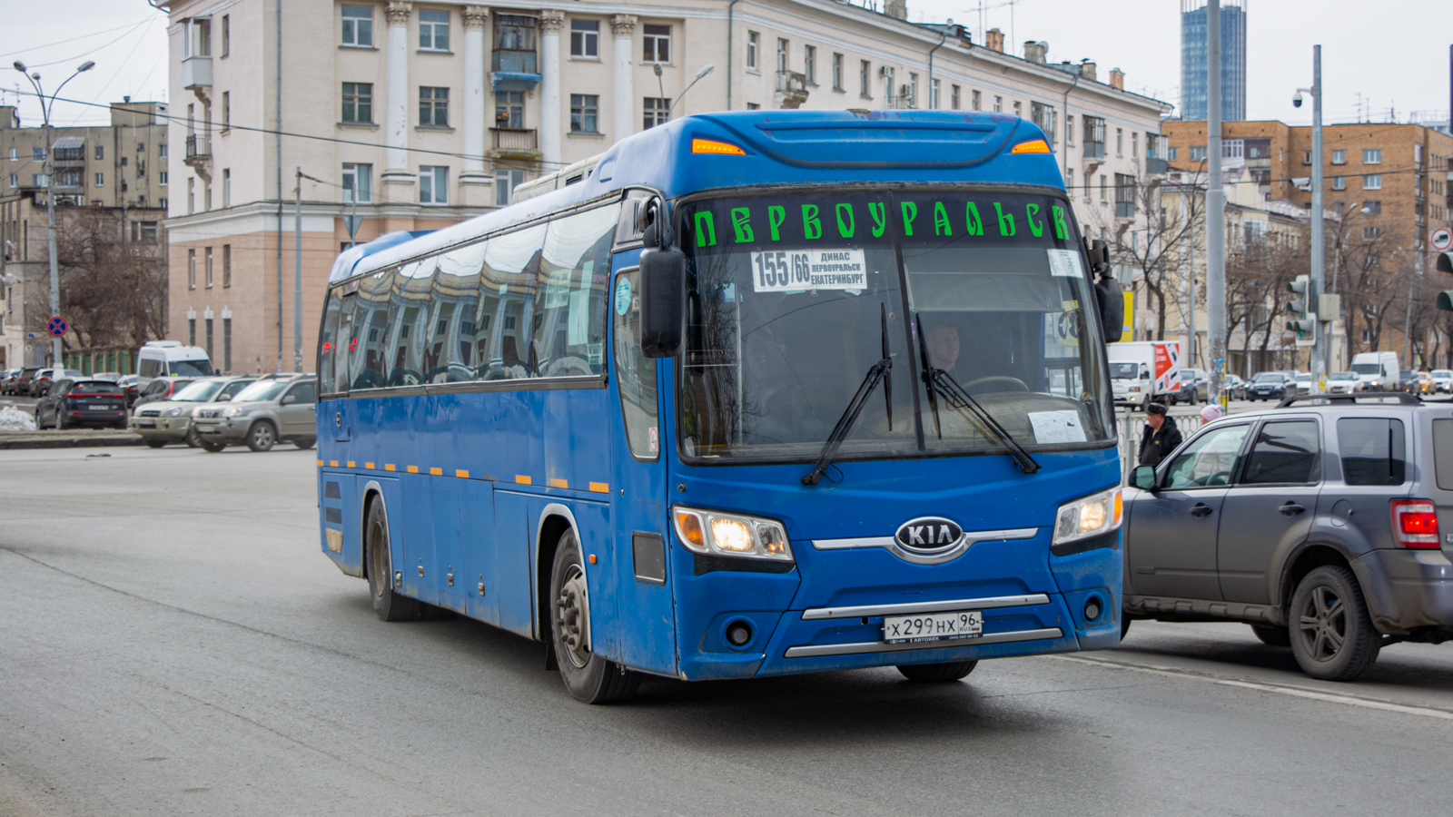 Свердловская область, Kia Granbird Greenfield (КВР) № Х 299 НХ 96