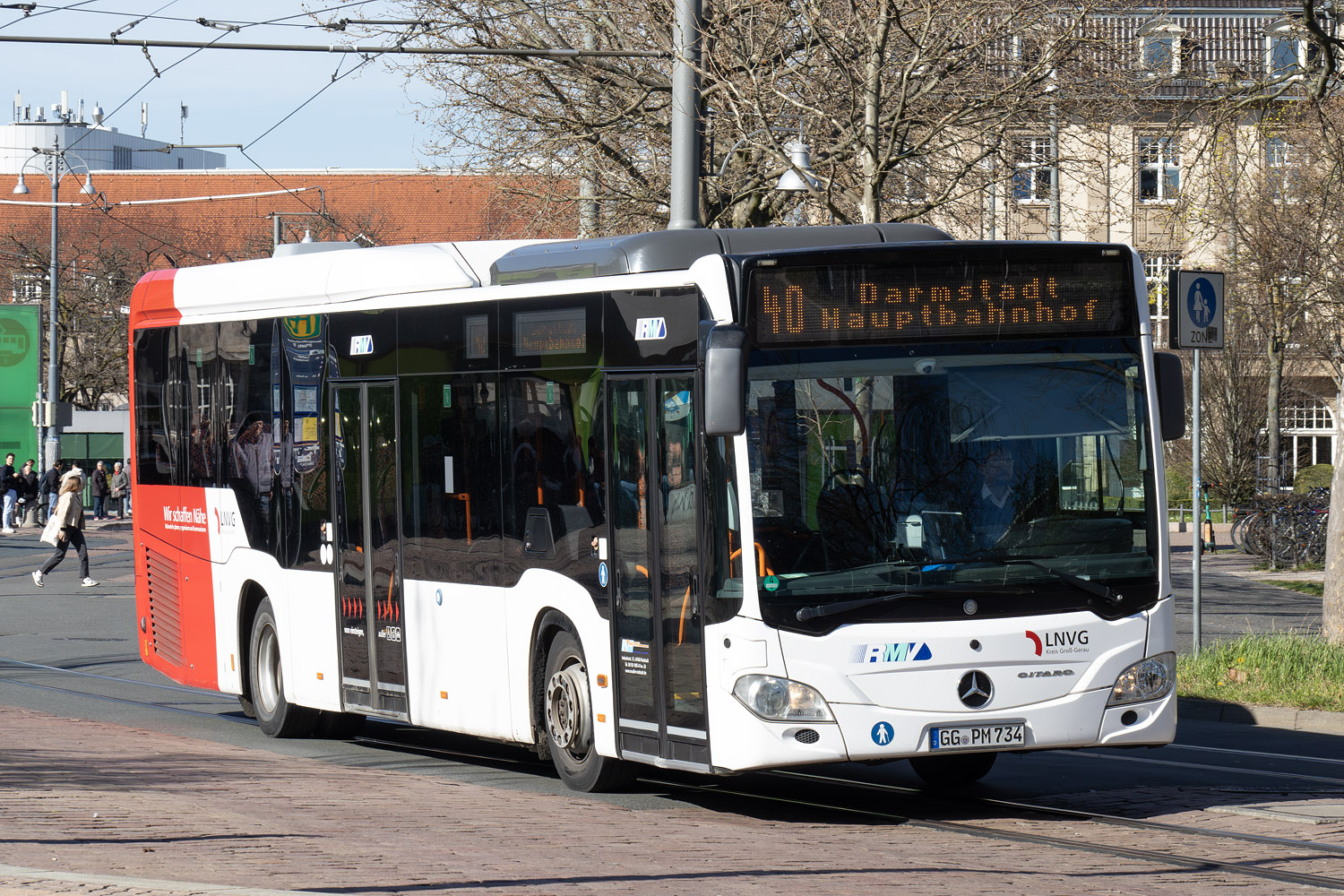 Гессен, Mercedes-Benz Citaro C2 LE № GG-PM 734