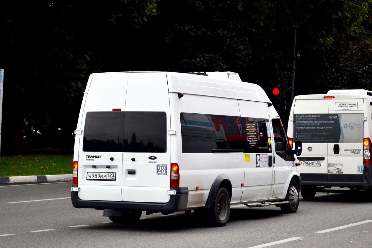 Краснодарский край, Нижегородец-222702 (Ford Transit) № Н 989 МР 123