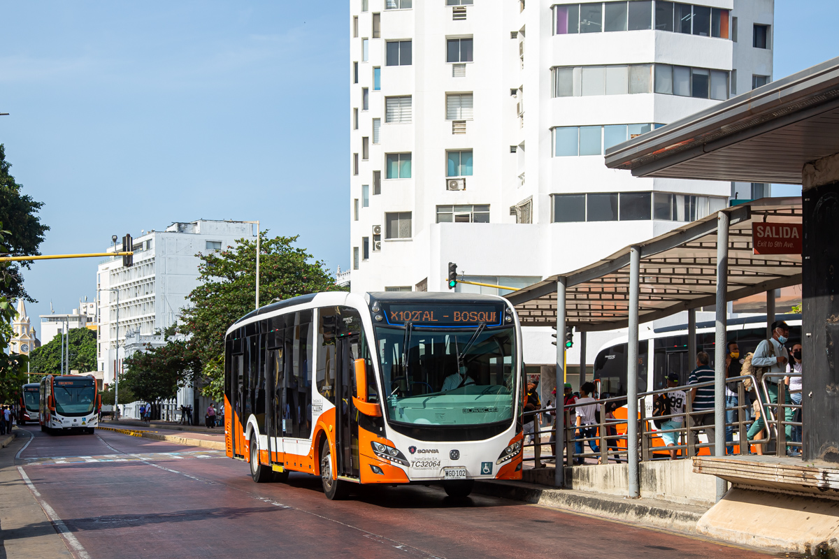 Колумбия, Busscar Urbanuss Pluss S5 № TC32064