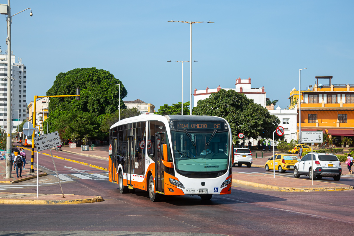 Колумбия, Busscar Urbanuss Pluss S5 № TC32018