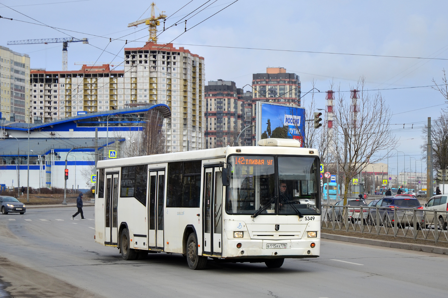 Санкт-Петербург, НефАЗ-5299-30-32 № 5349