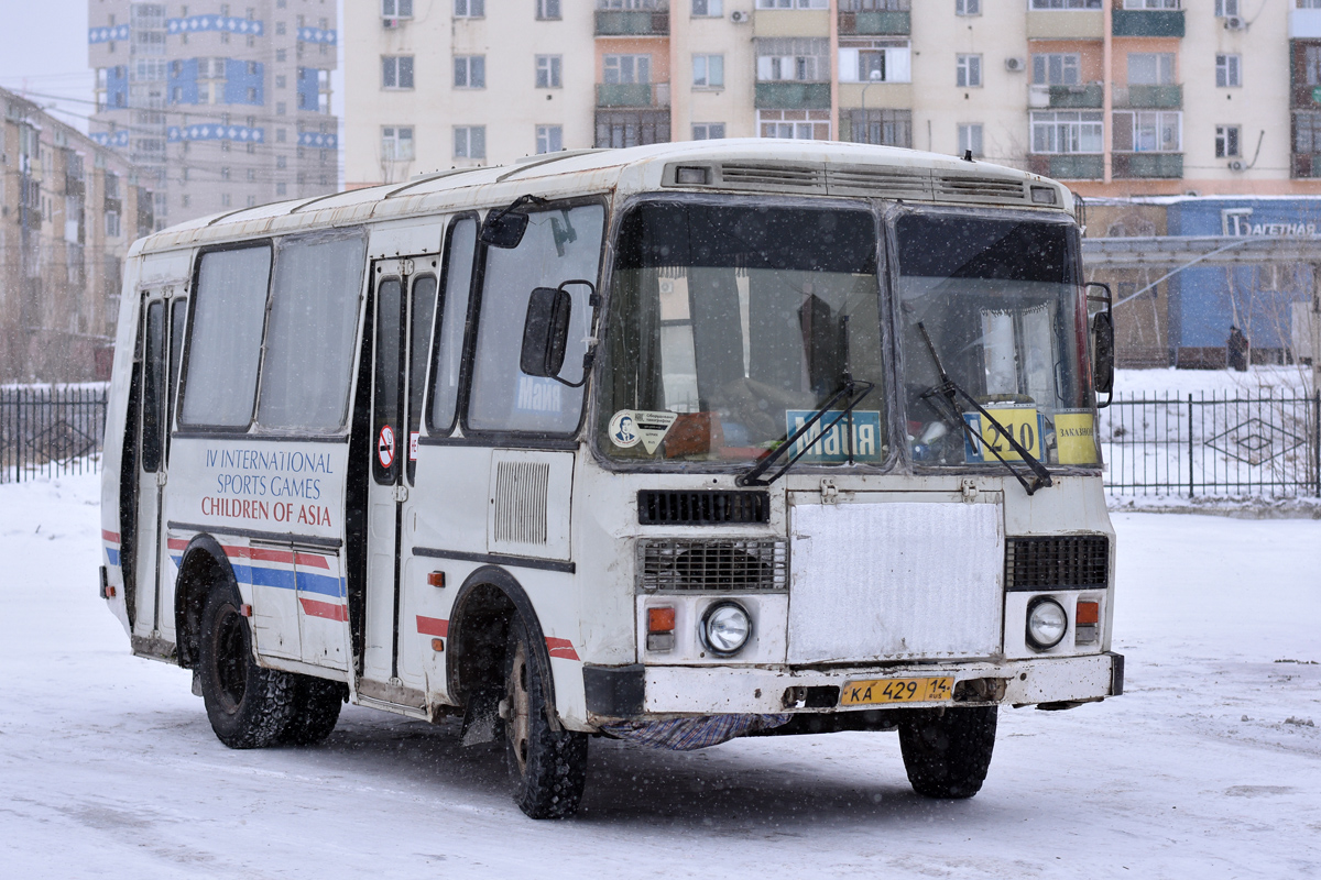 Саха (Якутия), ПАЗ-32054-60 № КА 429 14 Саха (Якутия), ПАЗ-32054-60 № КА 429 14